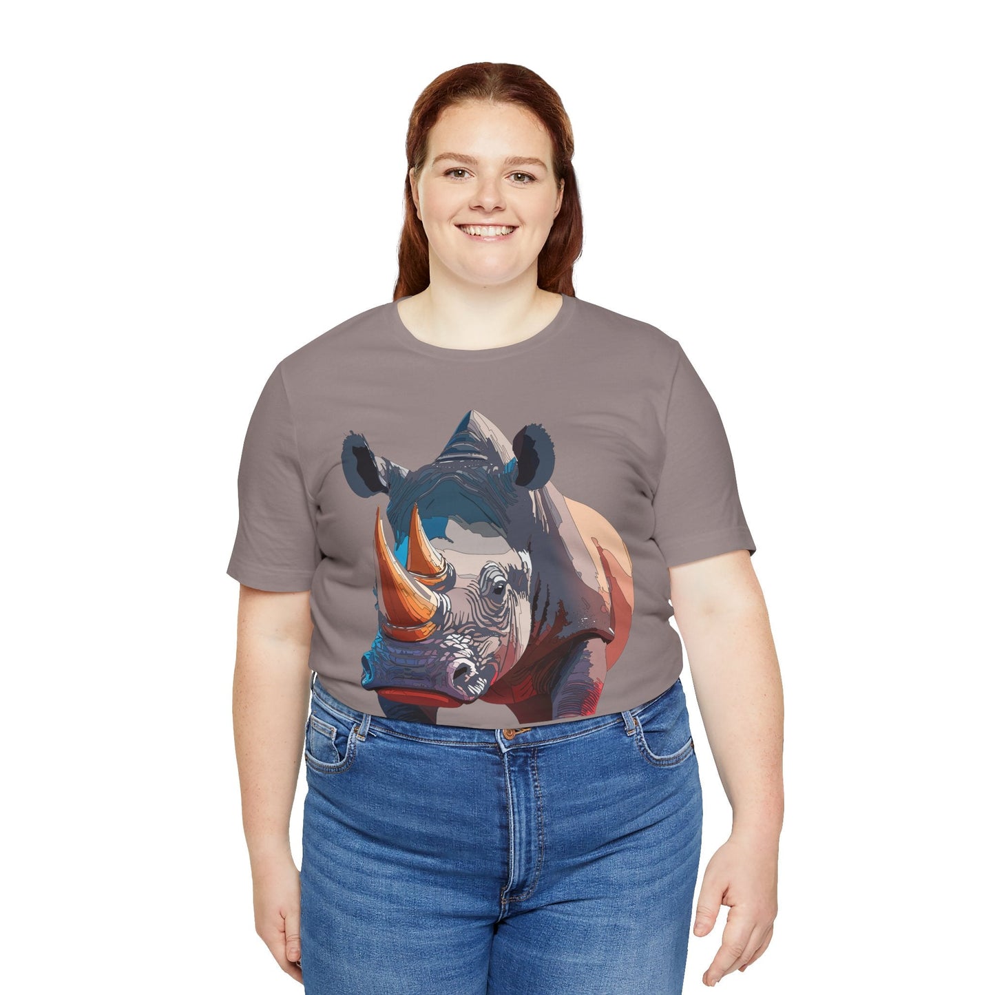 Unisex Animal Shirt Tee With Art Design Wild Animals Gildan Softstyle 64000 Graphic Tee