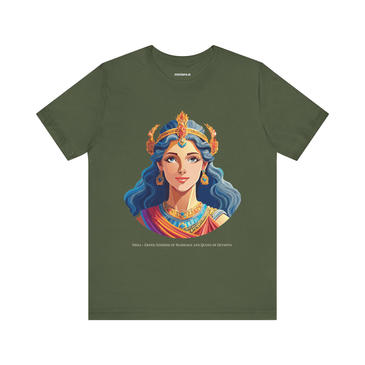Goddess Graphic Unisex Cotton Bella+Canvas Tee with Hera