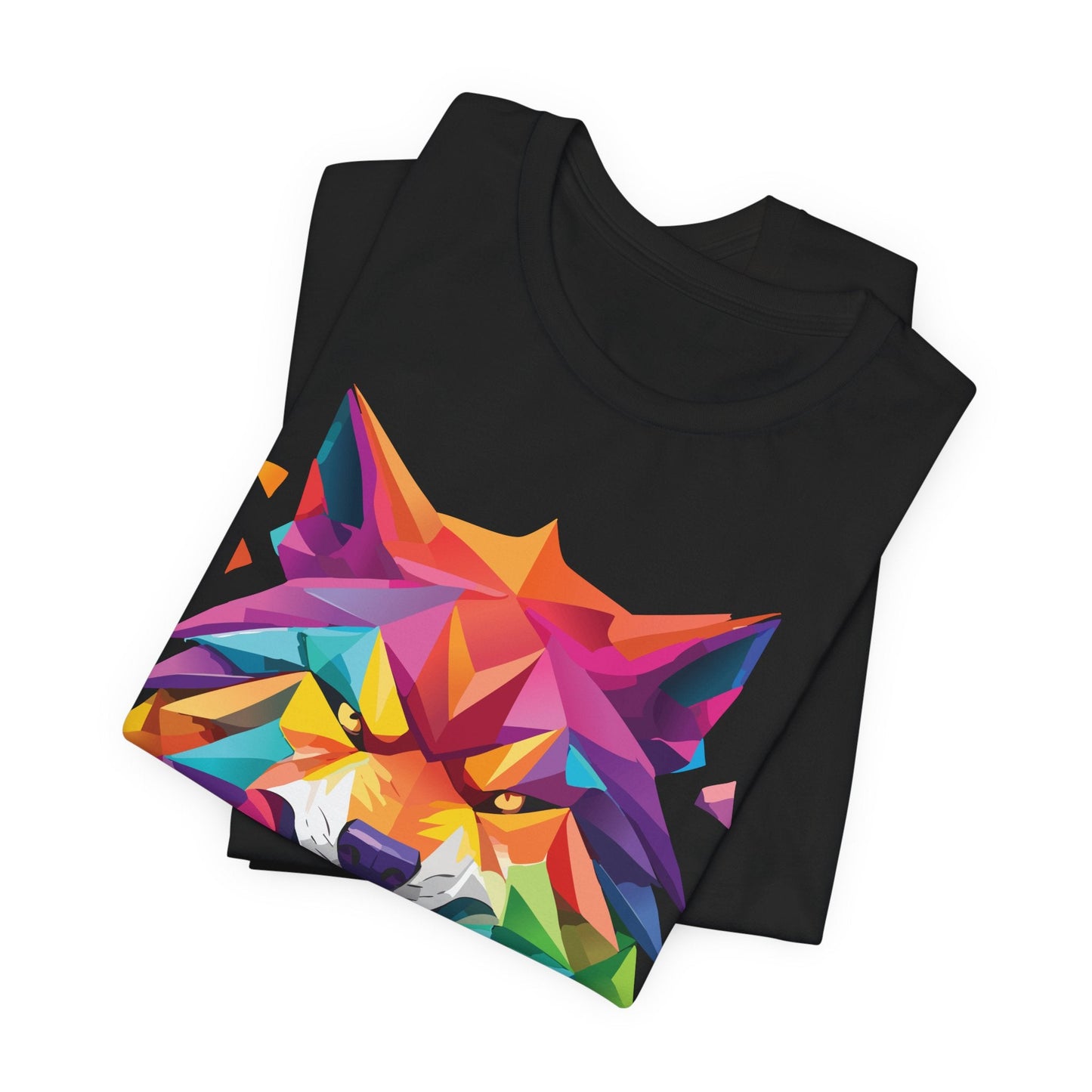Unisex Animal Shirt With Art Design And Wild Animals Print Tee Short Sleeve Premium