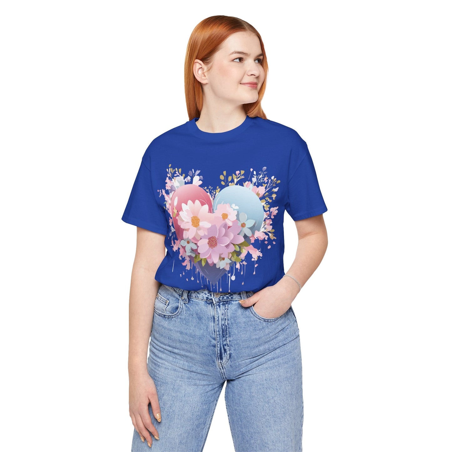 Valentine Graphic Tee Unisex Short Sleeve Vintage Inspired Artwork From Adelpha Premium Design
