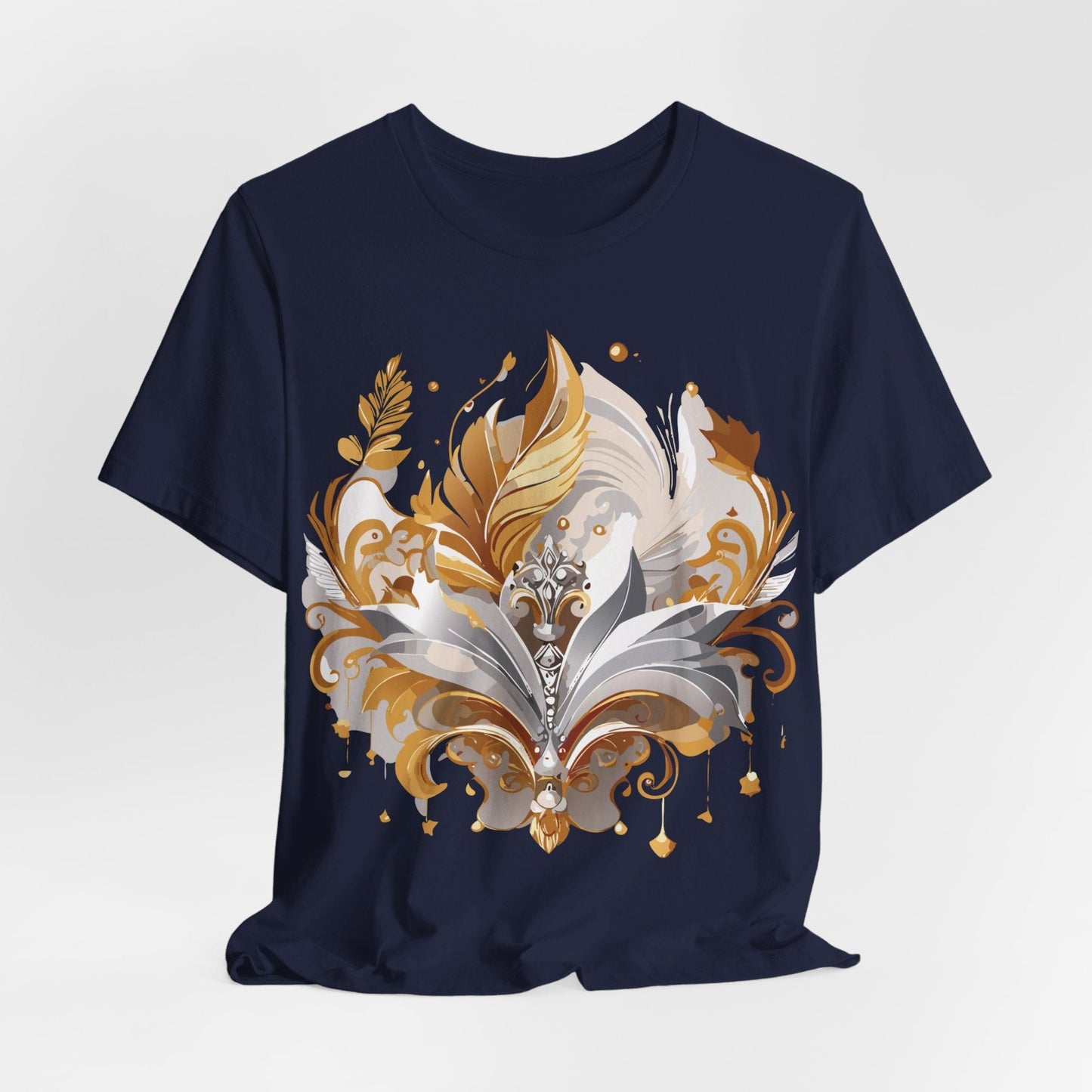 Adelpha Premium Graphic Tee Unisex Short Sleeve Jersey Shirt With Vintage Inspired Artwork