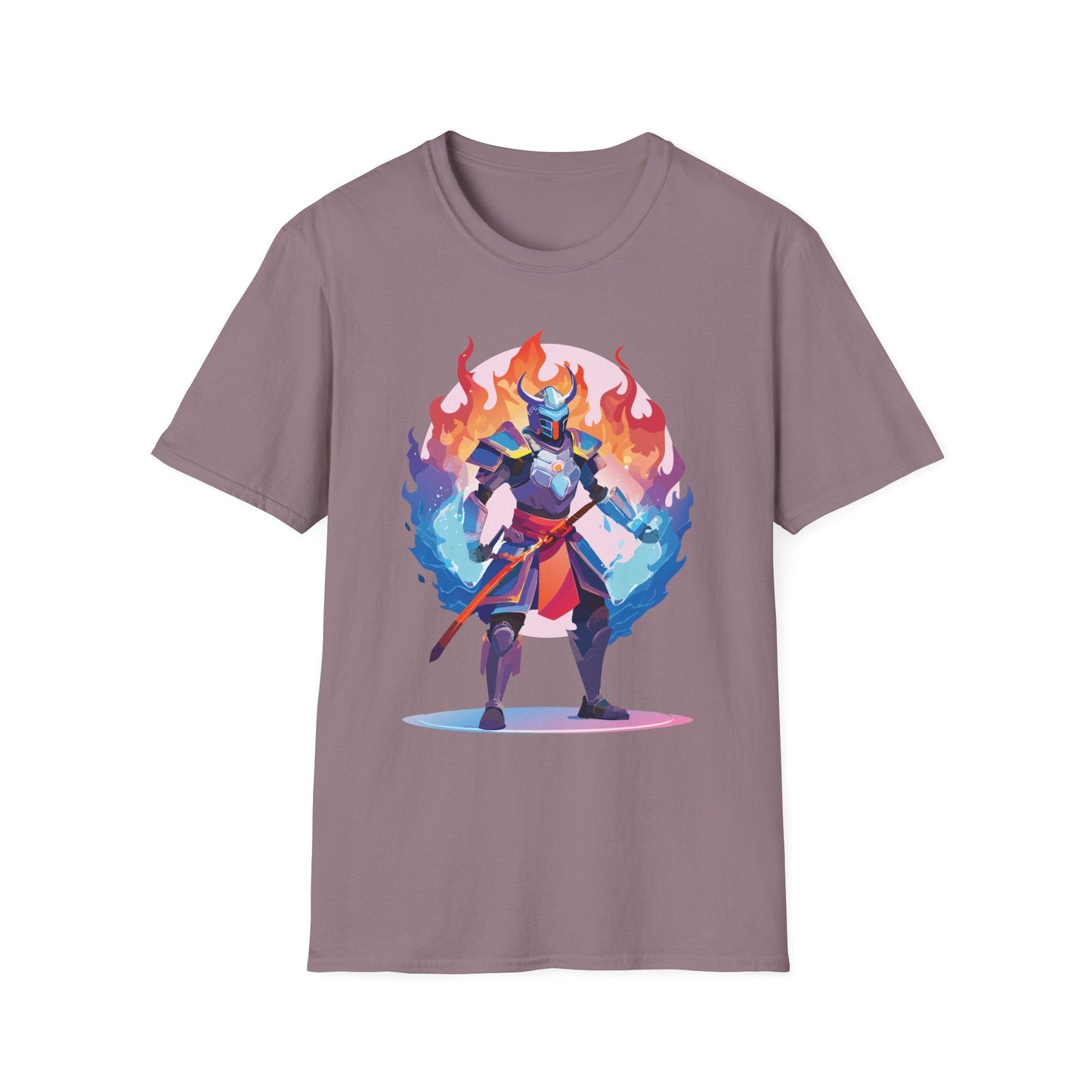 Samurai Shirt Unisex Gildan Softstyle 64000 Tee 100 Percent Cotton Comfortable Tee
