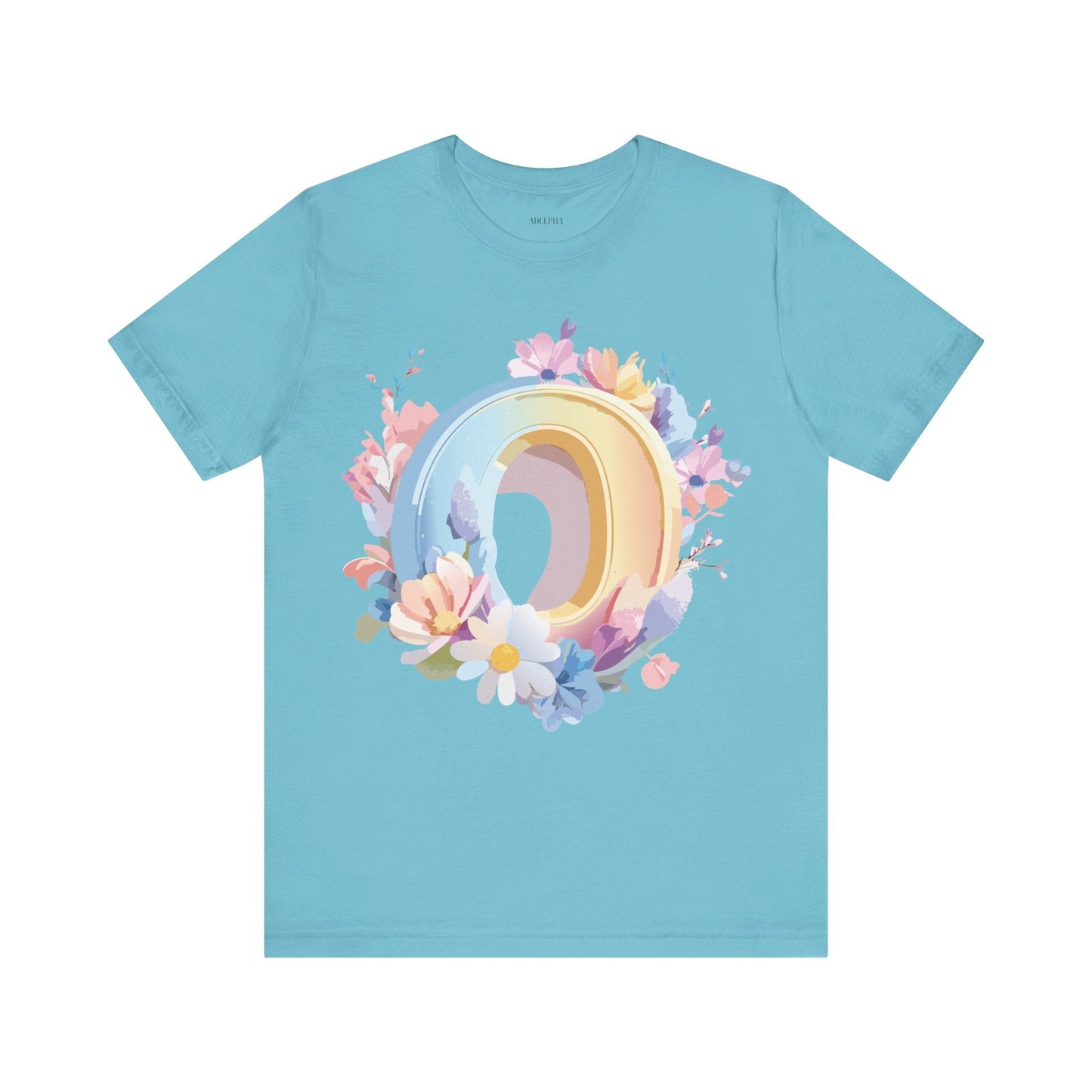 Adelpha Letter O Shirt Unisex Graphic Tee Vintage Inspired Art Design Jersey Short Sleeve