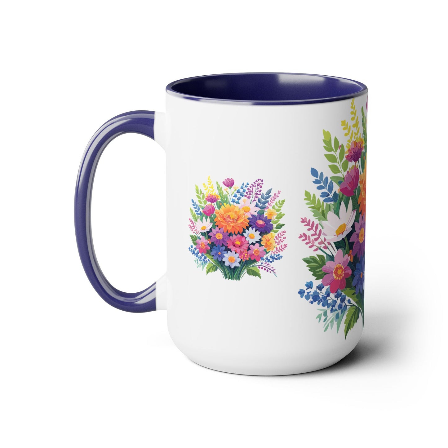 Floral Mug, Floral Cup