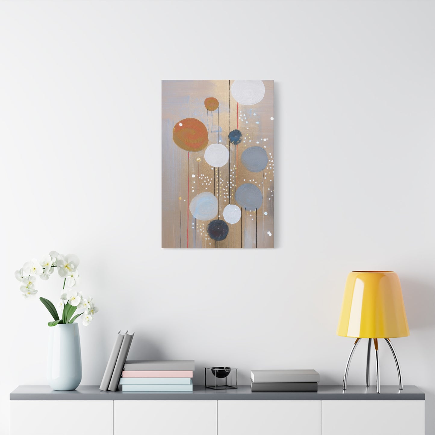 Abstract Oil Painting Print Canvas 20x24,20x30,24x30 24x32,24x36,30x40 32x48,36x48,40x60 Pine-Wood Inner Frame ABS-104