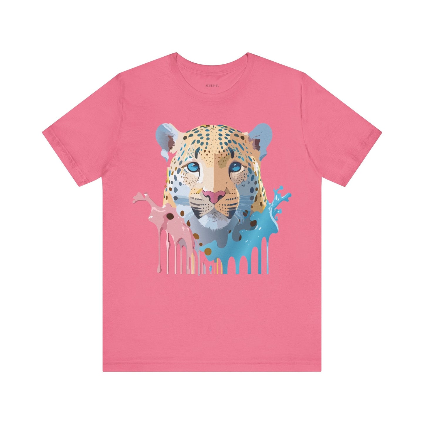 Cheetah Graphic Unisex 100 Cotton Artwork Tee 10