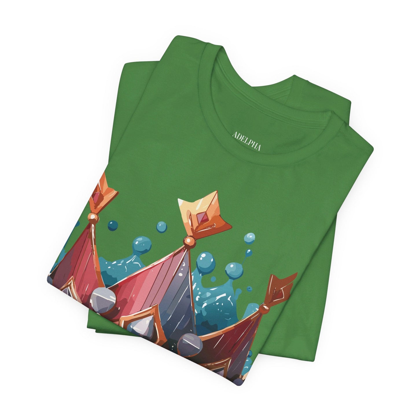Crown Graphic Unisex 100 Cotton Vintage Artwork Tee 7
