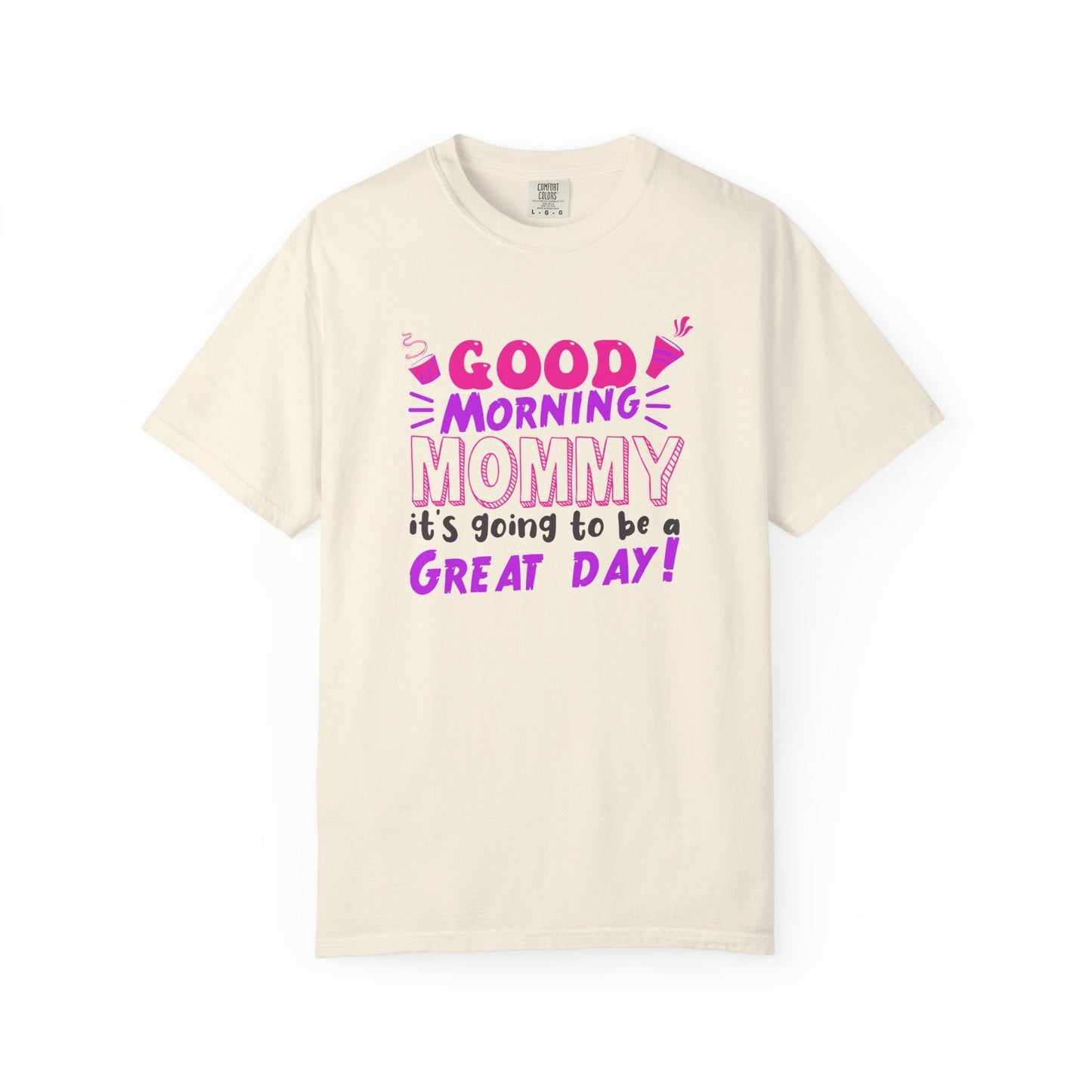 Mom T-shirt Mother's Day Mama Tee Unisex Comfort Colors Garment-Dyed Cotton h41