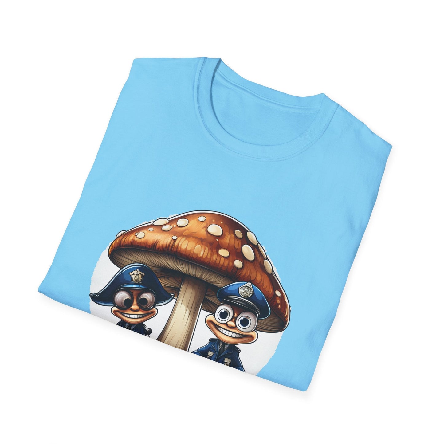 Mashroom Tee Shirt Unisex Funny Mashroom Design Shirt With Fungus Gildan Softstyle 64000