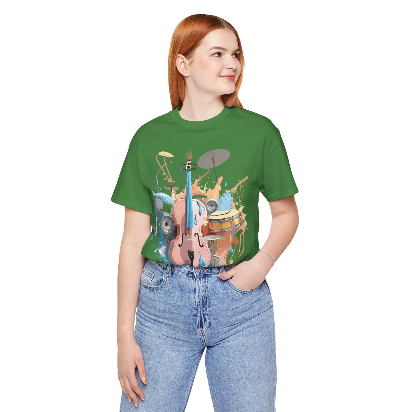 Adelpha Graphic Music T Shirt Unisex Jersey Short Sleeve Tee Art Design Premium Vintage Inspired