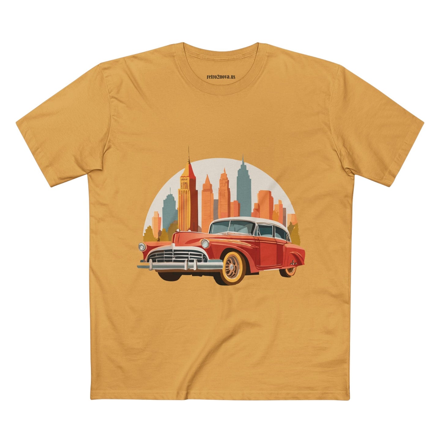 Retro Car Shirts Vintage Car Shirt RC2 Unisex Premium Cotton Tee With Original Art