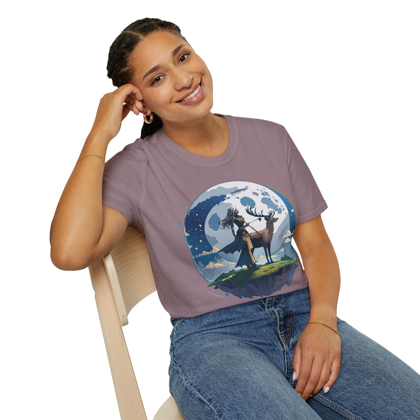Women Graphic T Shirts Art Design Shirt Unisex Softstyle Gildan 64000 Tee Cotton Everyday Comfort