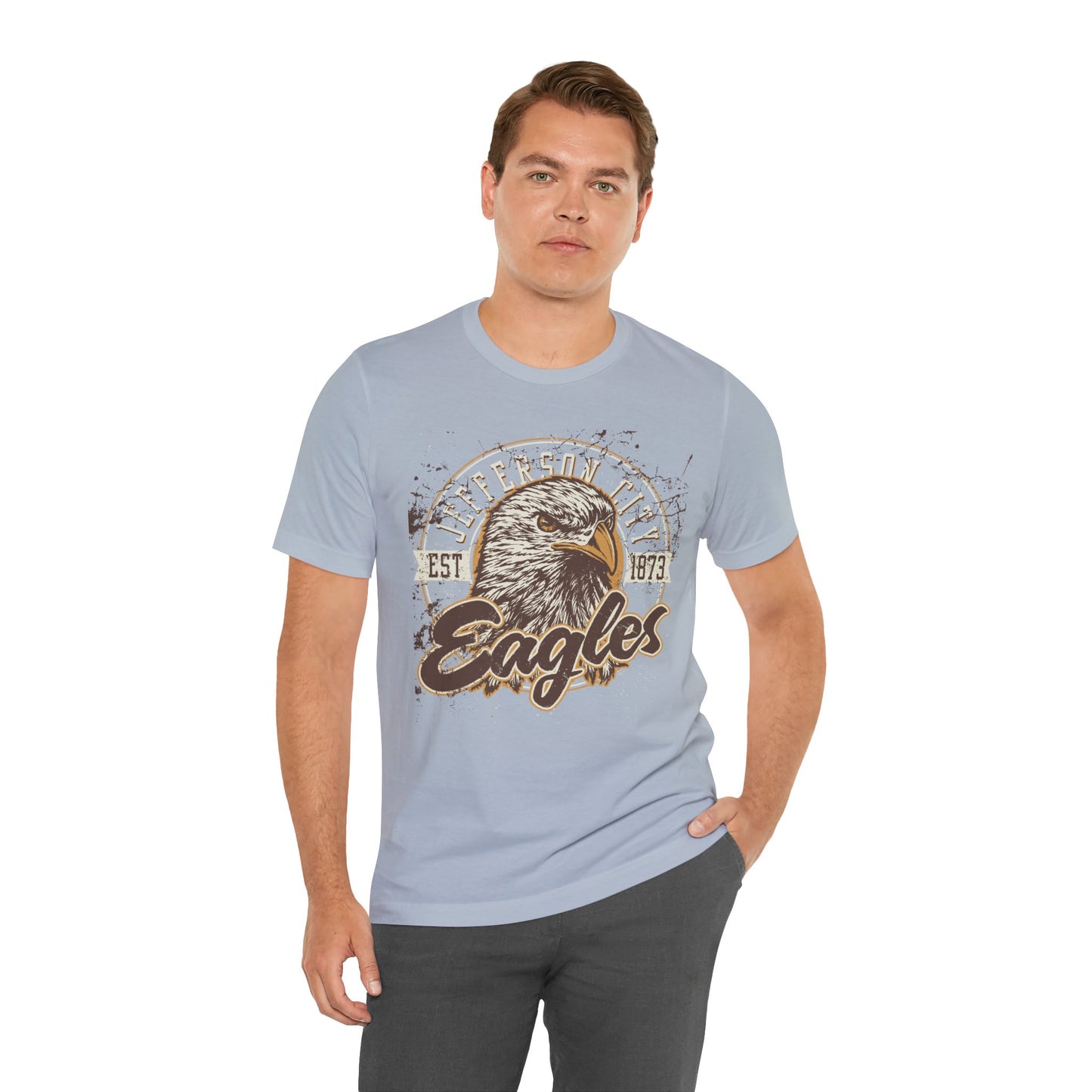 Sports Team Vintage Tee, Football Graphic T-Shirt, Eagle Graphic T-Shirt, Vintage Shirt, Design Football Tees