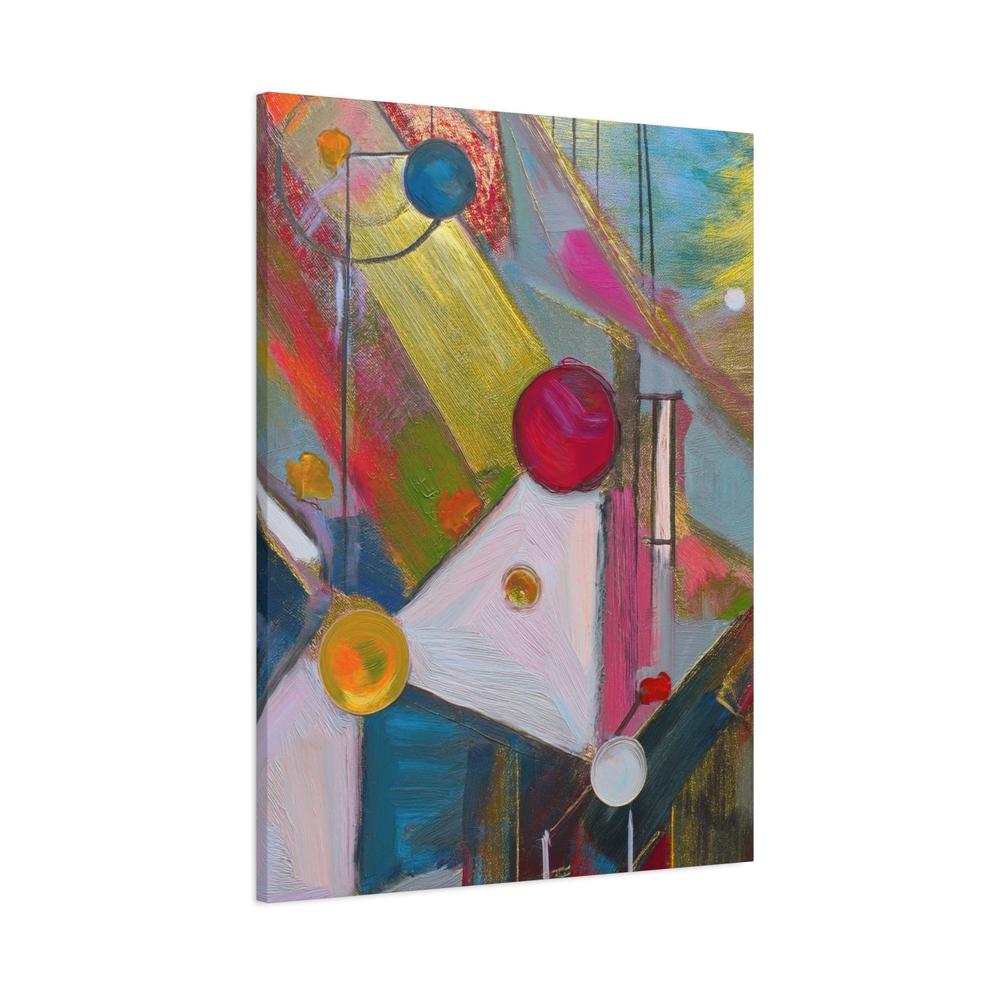 Abstract Oil Painting Print Canvas 20x24,20x30,24x30 24x32,24x36,30x40 32x48,36x48,40x60 Pine-Wood Inner Frame ABS-167