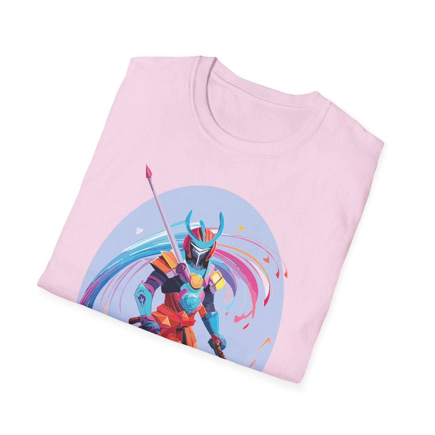 Samurai Shirt Unisex Gildan Softstyle Tee 100 Percent Ring Spun Cotton Samurai Design