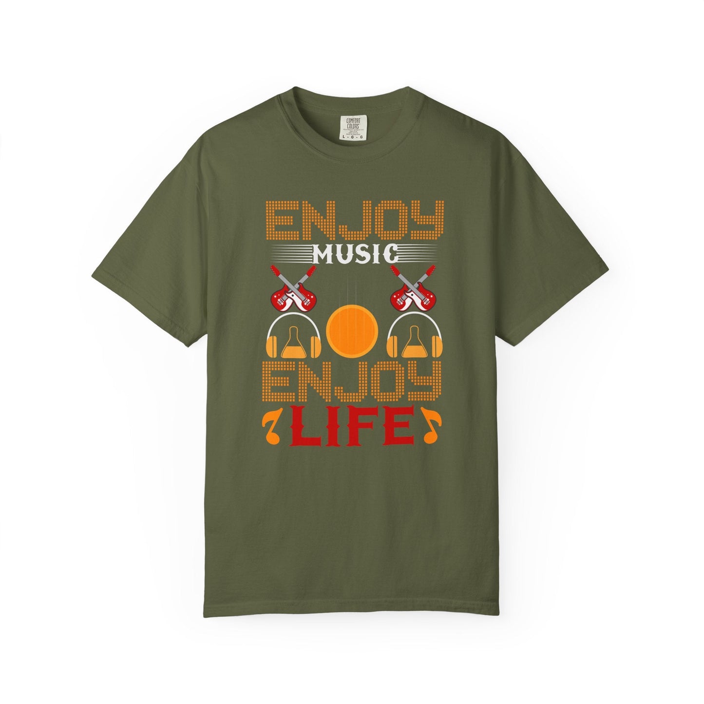 Music Graphic Design Unisex Cotton T-shirt 049