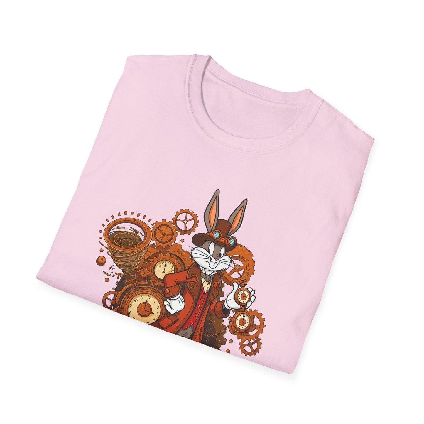 Bugs Bunny T Shirt Cartoon Tee Unisex Softstyle 100 Percent Cotton Gildan 64000 Tee