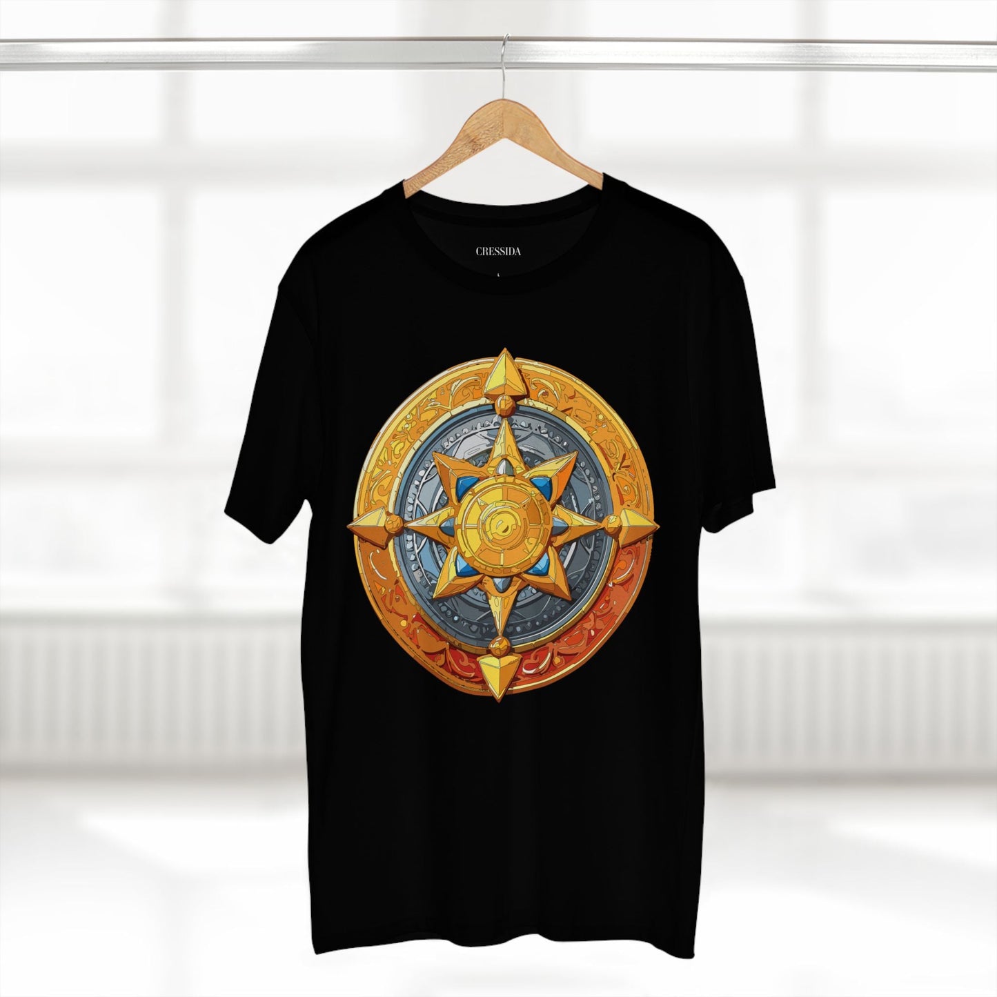 Antique Gold Coin Graphic Design T-Shirt Unisex 100 Cotton With Golden Print Artwork Tee 3