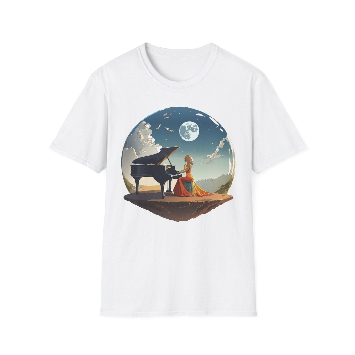 Womens Graphic T Shirts Art Design Shirt Gildan Softstyle 64000 Cotton Tee Unisex Comfort