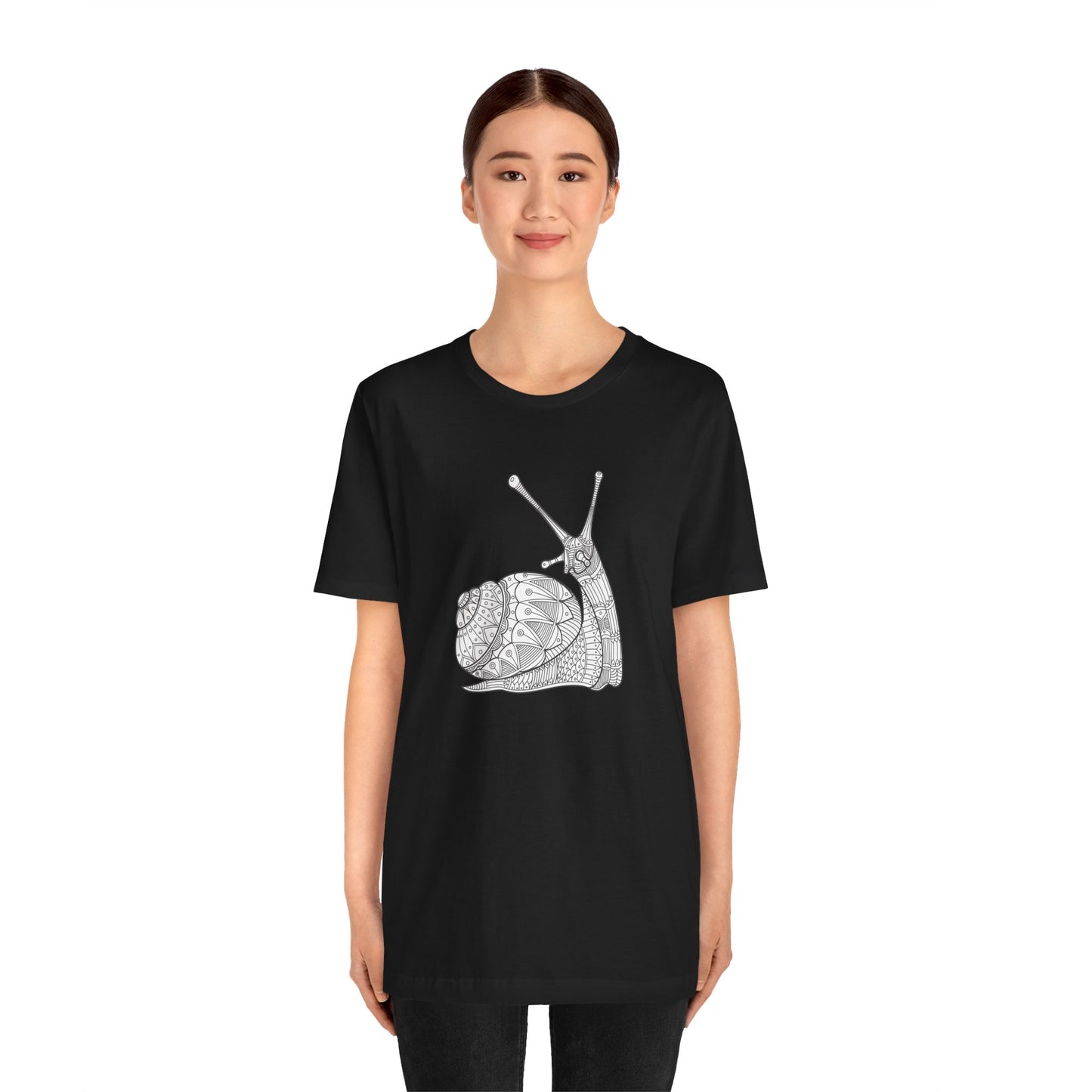 Unisex-T-Shirt mit Tier-Print 