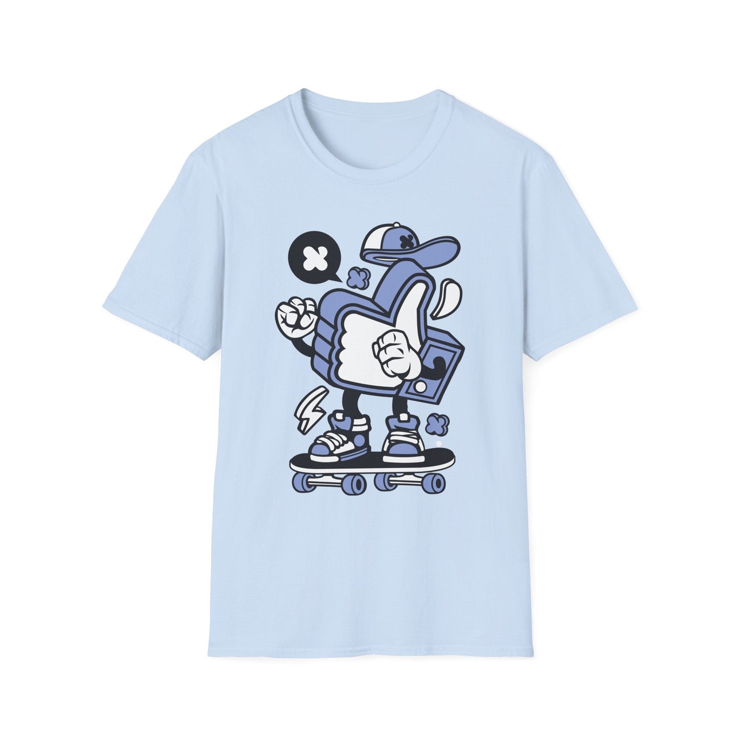Cartoon T Shirt Animation Tee Funny Graphic Tee For Unisex Gildan Softstyle 64000 Cotton