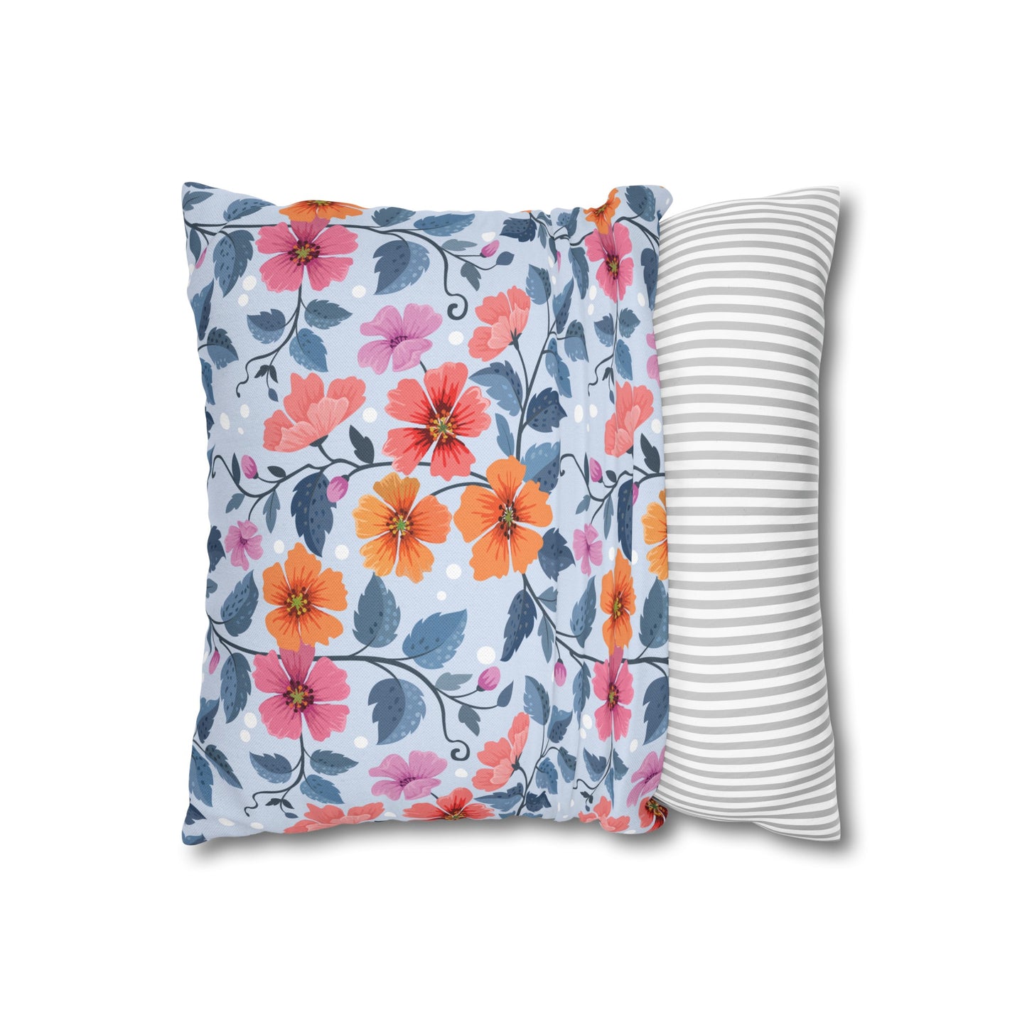 Floral Poly Pillowcase