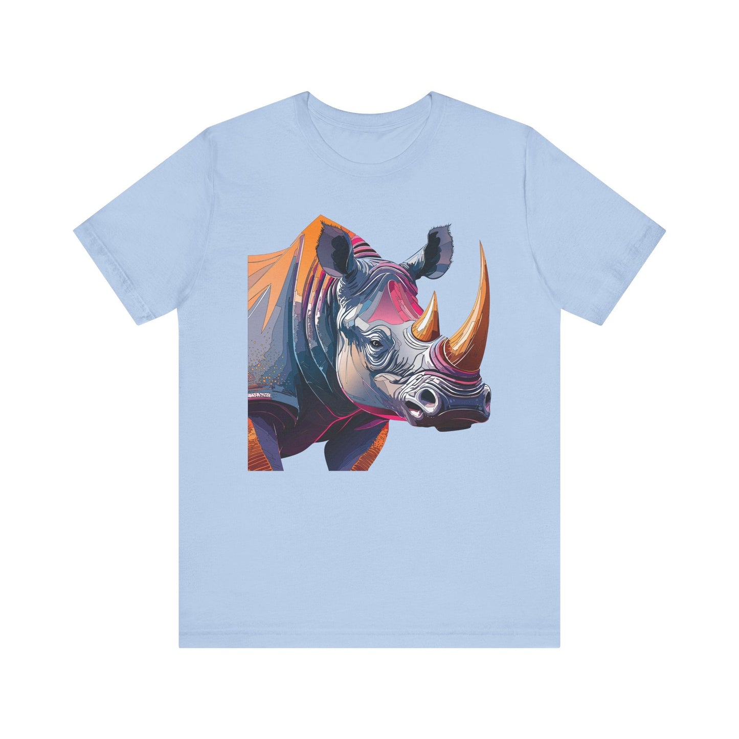 Unisex Animal Print Tee Shirt Featuring Wild Animals Art Design For Everyday Wear