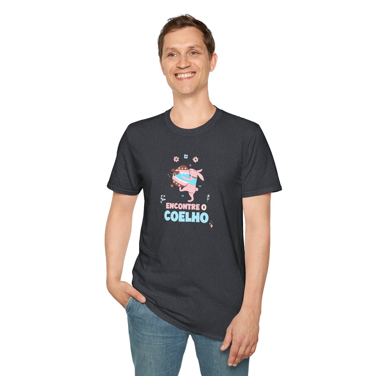 Easter Bunny T Shirt Unisex Easter Design Tee Shirt With Signature Prints Gildan Softstyle 64000