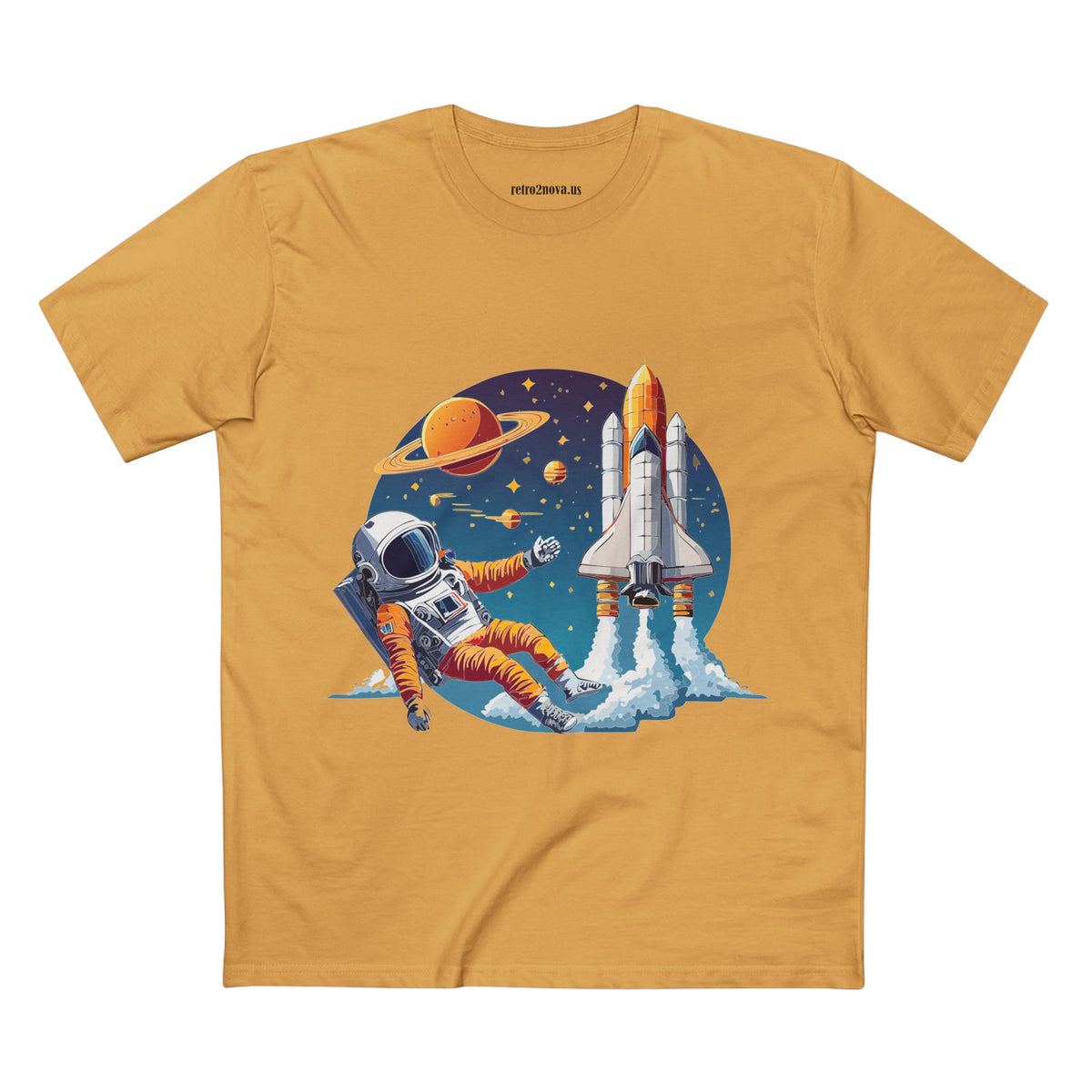 Cosmos Astronaut Graphic Tee Staple Unisex 100 Cotton Tee Shirt - CS-24