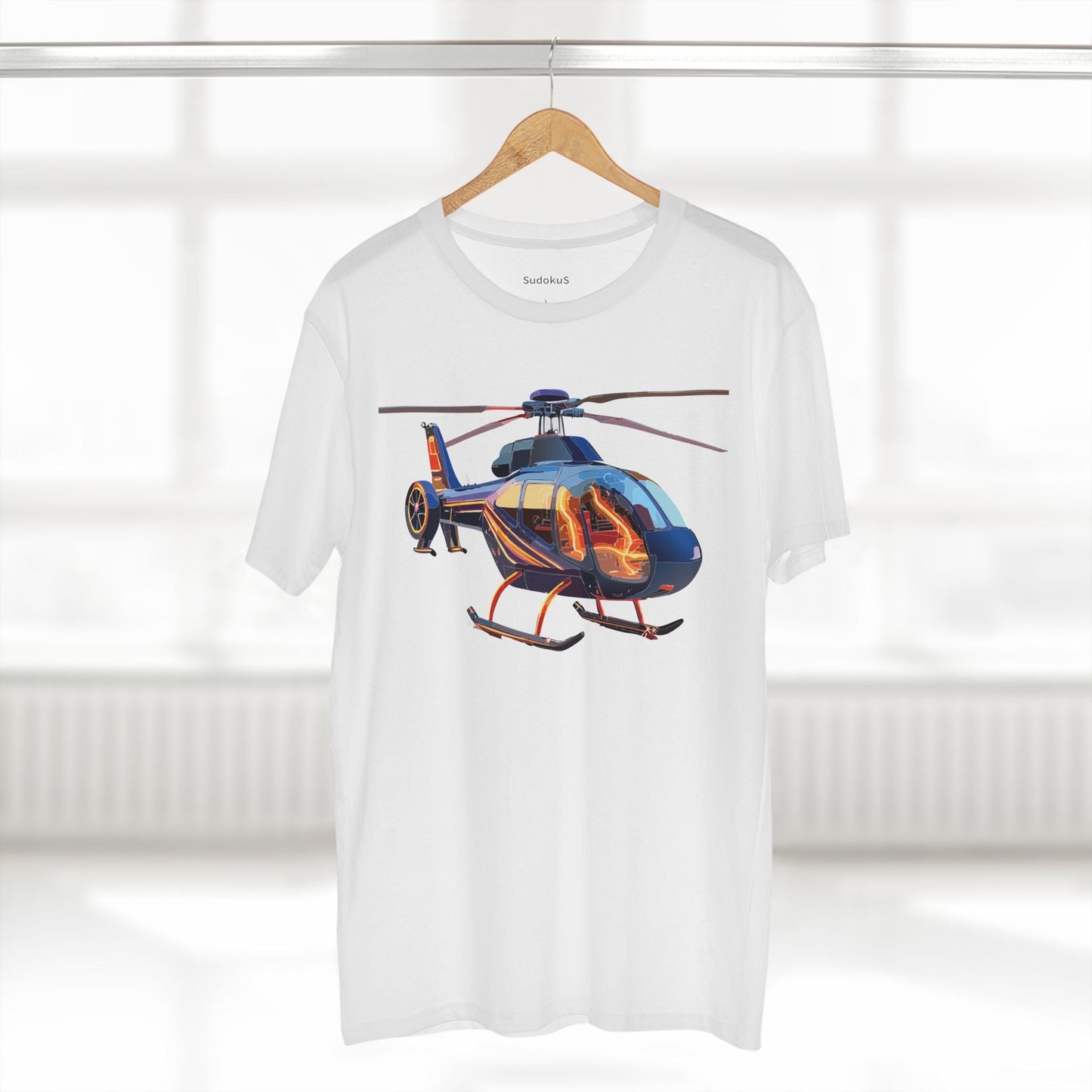 Chopper Graphic Unisex 100 Cotton Staple Tee 11