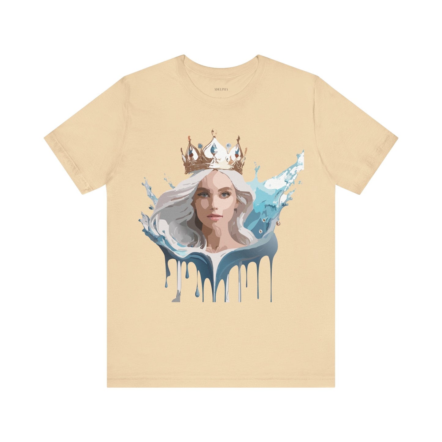Queen Graphic T Shirt By Adelpha Unisex Jersey Short Sleeve Vintage Inspired Art Tee