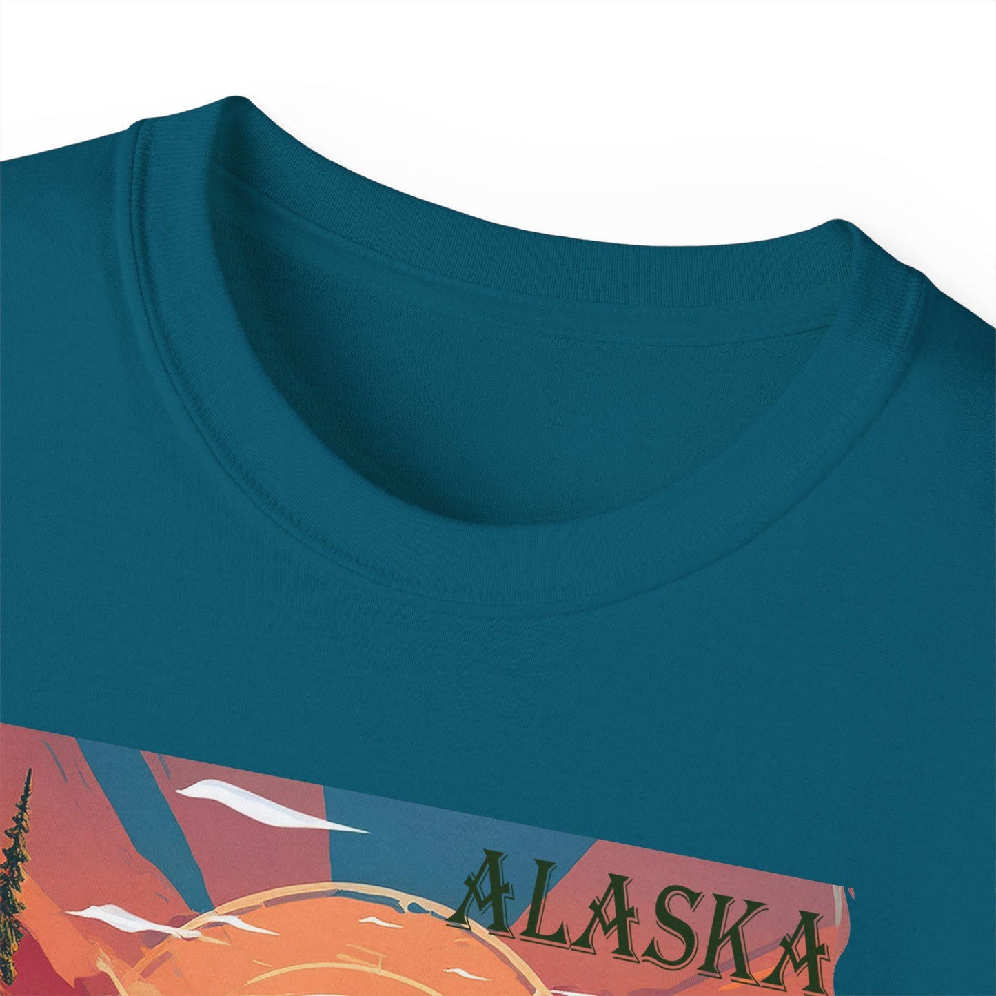 Alaska Graphic Unisex Cotton T‑Shirt 4