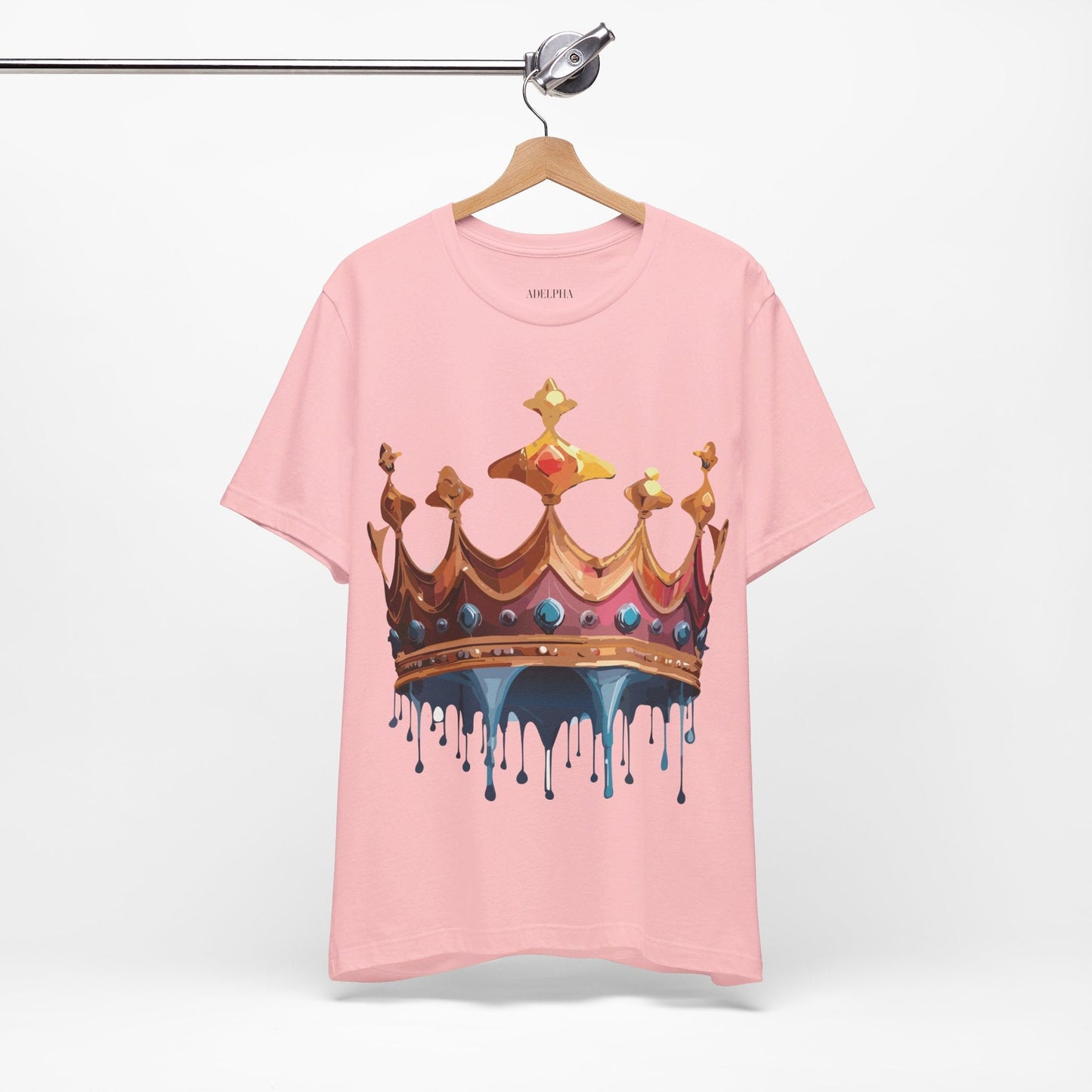 Adelpha Crown Graphic Tee Unisex Short Sleeve Jersey Art Shirt Vintage Inspired