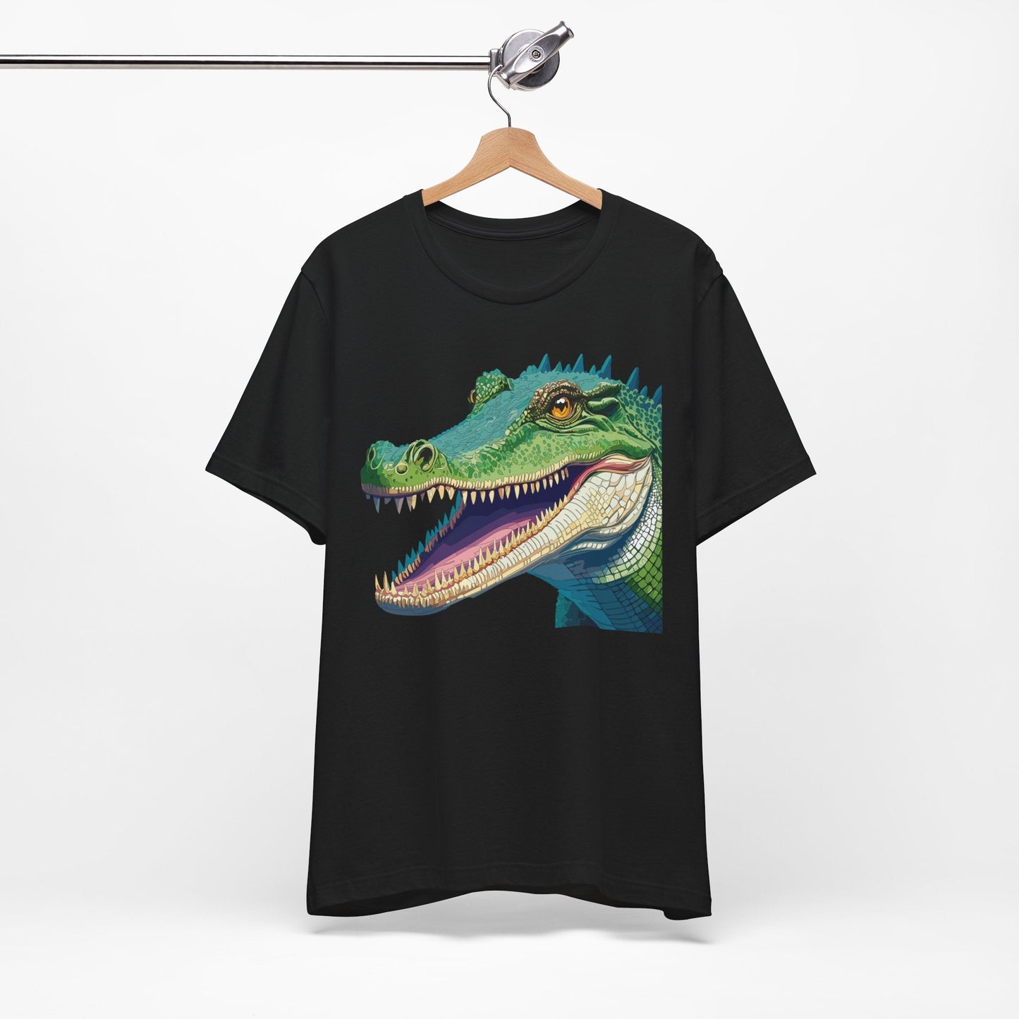 Unisex Animal Tee Shirt With Animals Art Design Wild Animals Jersey Short Sleeve
