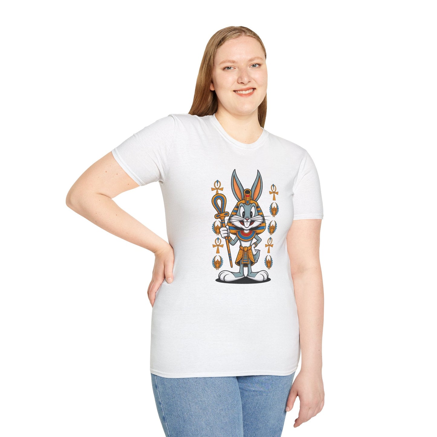 Bugs Bunny Shirt Unisex T Shirt Cartoon Tee Softstyle 100 Cotton Breathable Everyday Tee