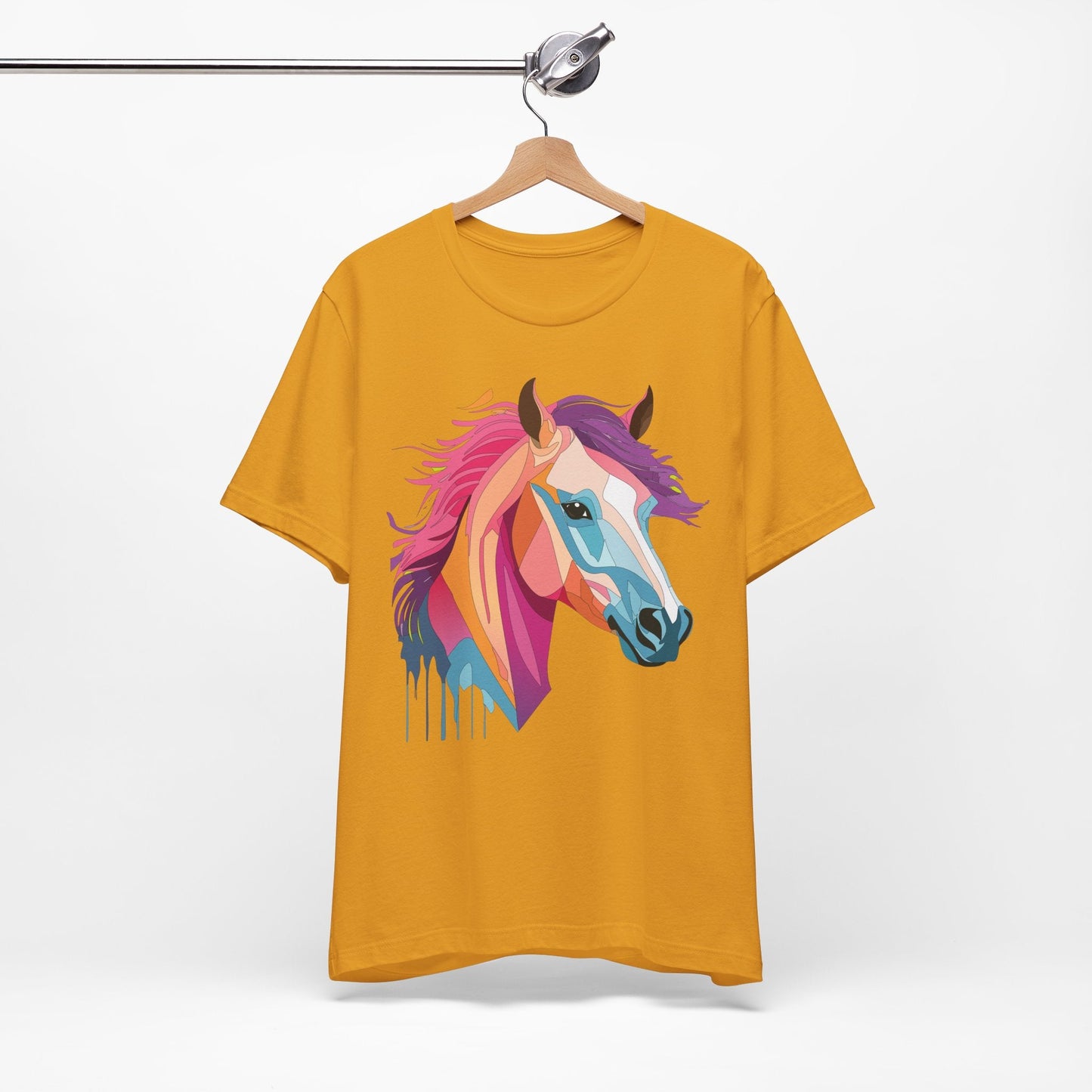 Unisex Animal Shirt Art Design Short Sleeve With Wild Animals Graphic Print Comfort Tee