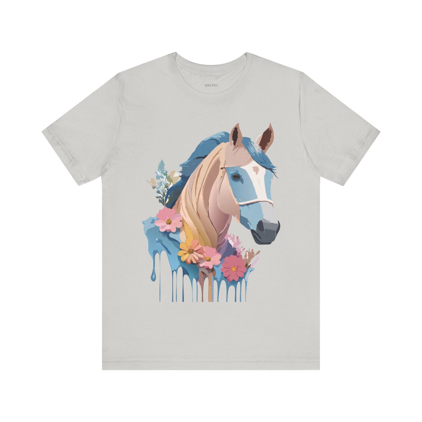 Horse Graphic Unisex 100 Cotton Vintage Animal Art T-Shirt 13