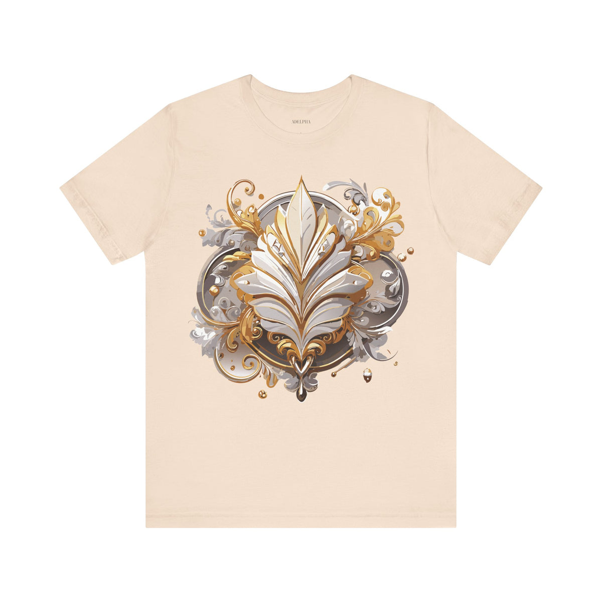 Jewelry Graphic Unisex Cotton Bella+Canvas Tee with Art Design n130