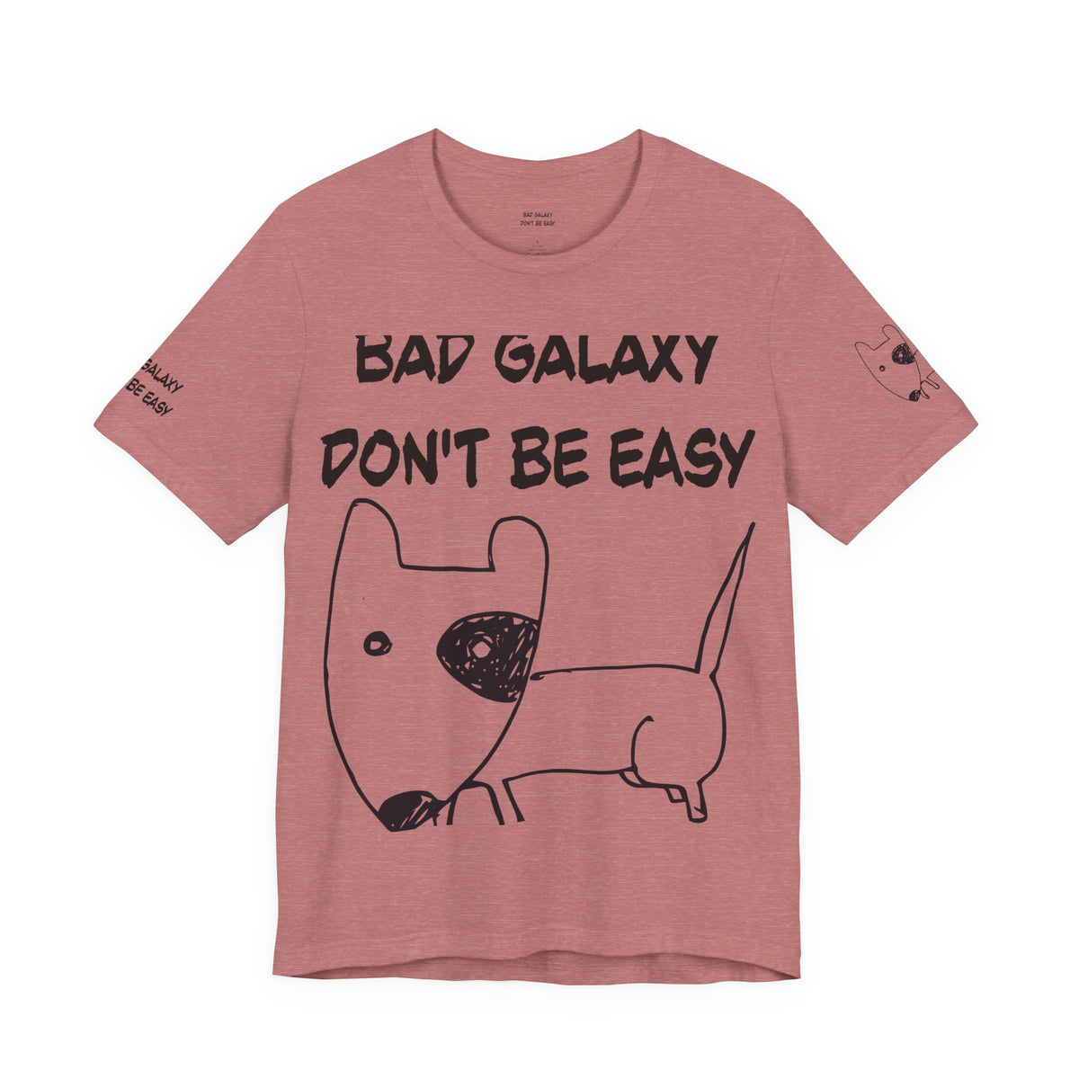 Funny Dog Graphic Unisex Cotton Bella+Canvas Tee with Art Design b89