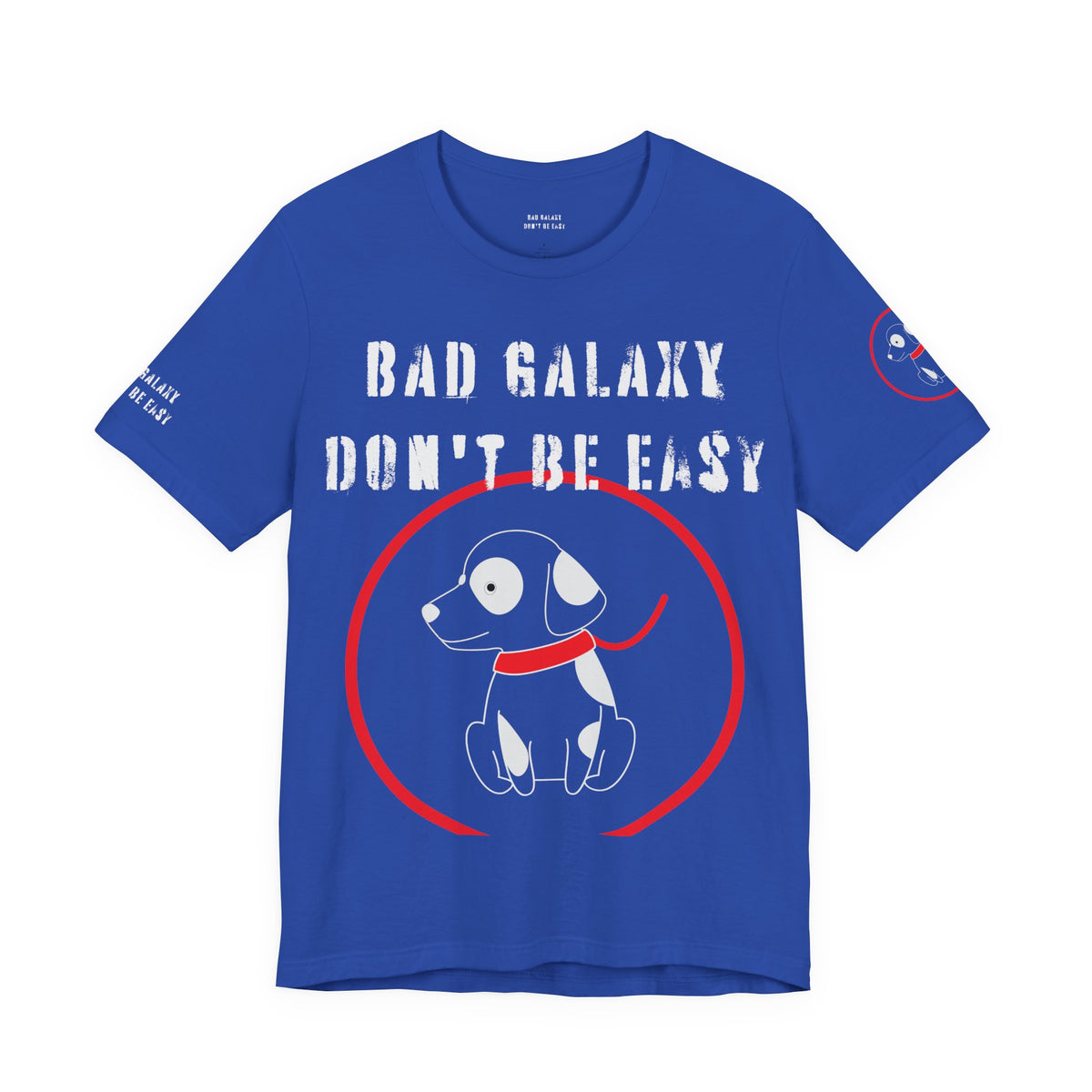 Funny Dog Graphic Unisex Cotton Bella+Canvas Tee with Art Design b88