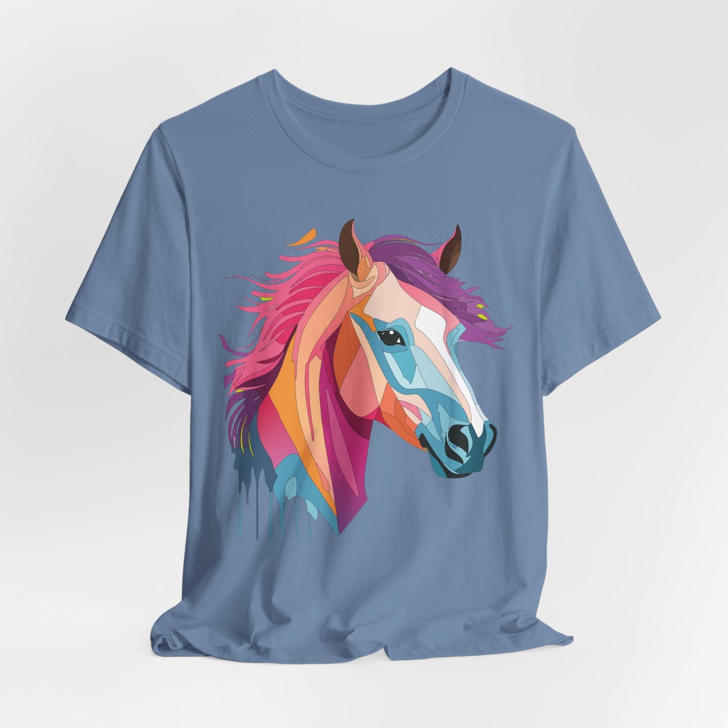 Unisex Animal Shirt Art Design Short Sleeve With Wild Animals Graphic Print Comfort Tee