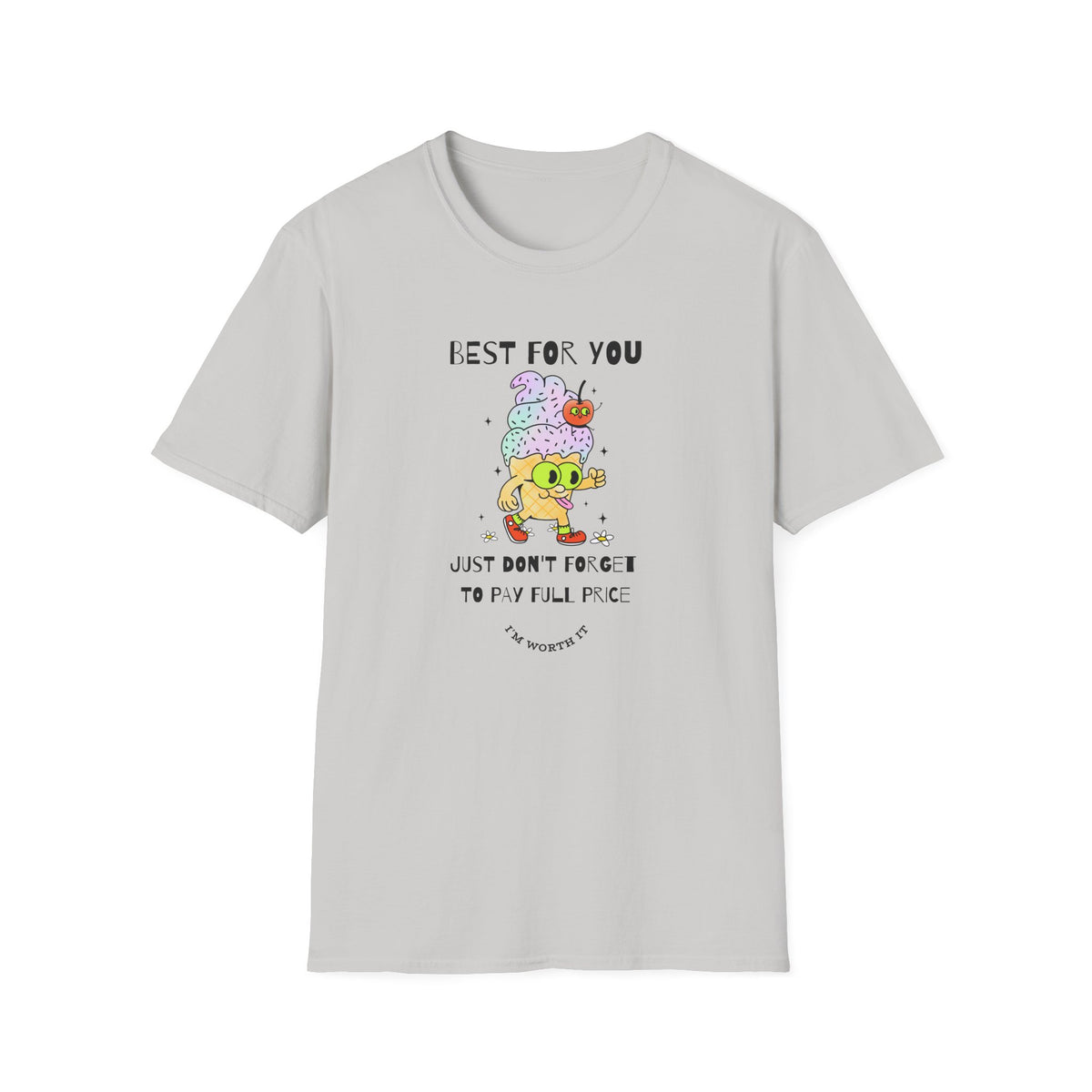 Funny Food Cartoon Graphic Tee Gildan Unisex 100 Cotton Tee Shirt r203