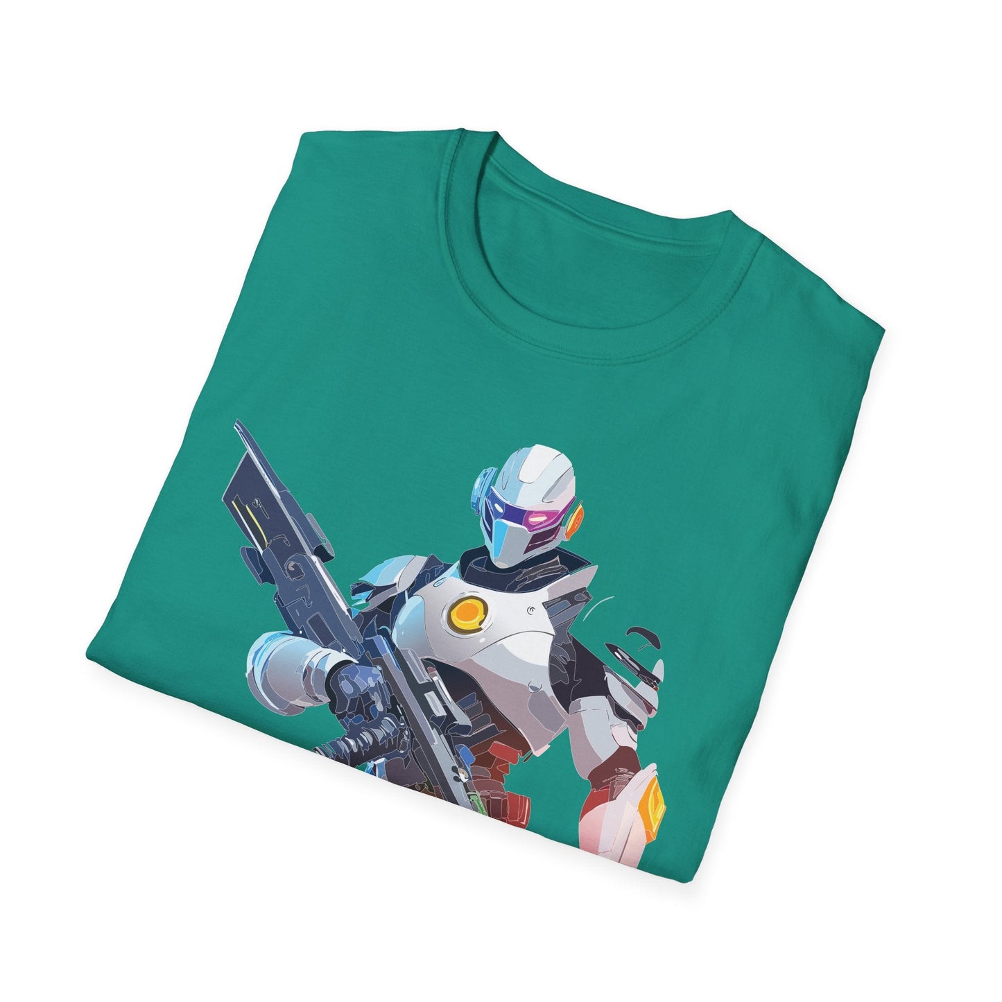 Unisex Robocop T Shirt Graphic With Classic Robocop Design Softstyle 100 Cotton Tee