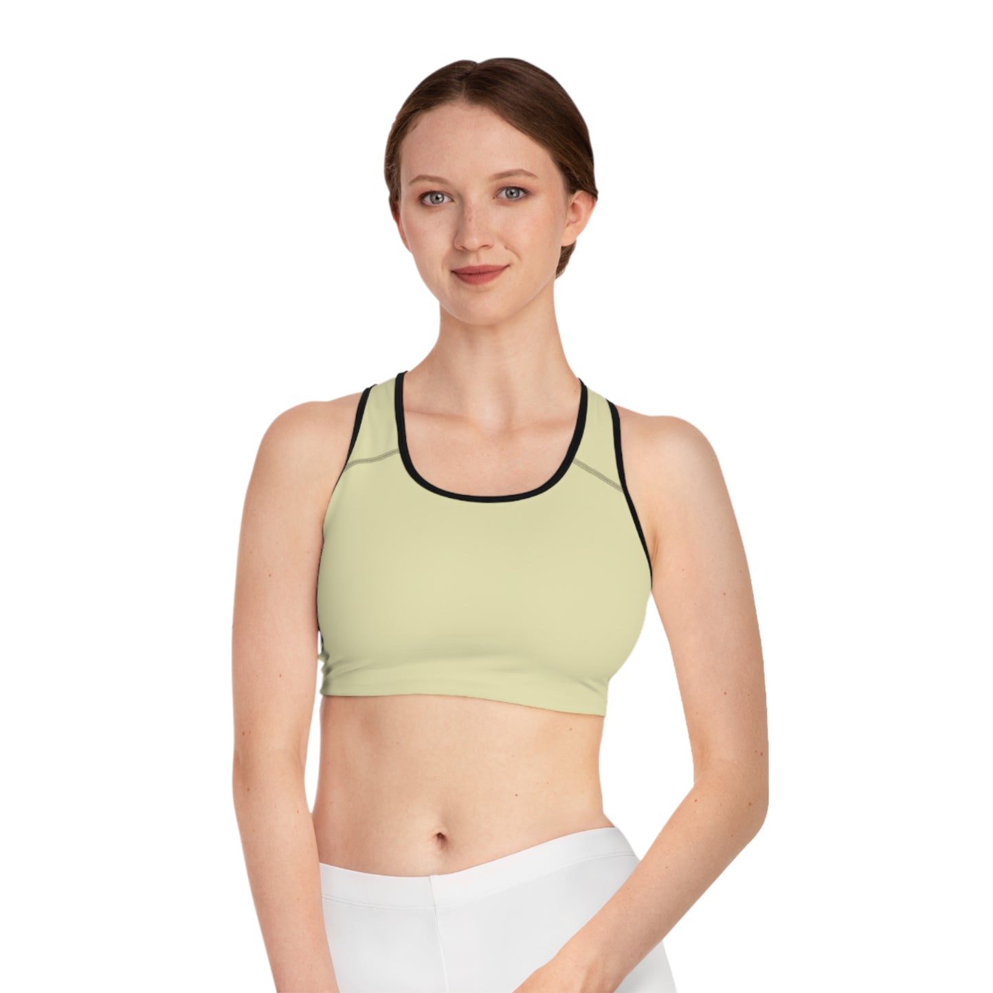 Yellow Color Sports Bra, Yellow Sports Bra 5
