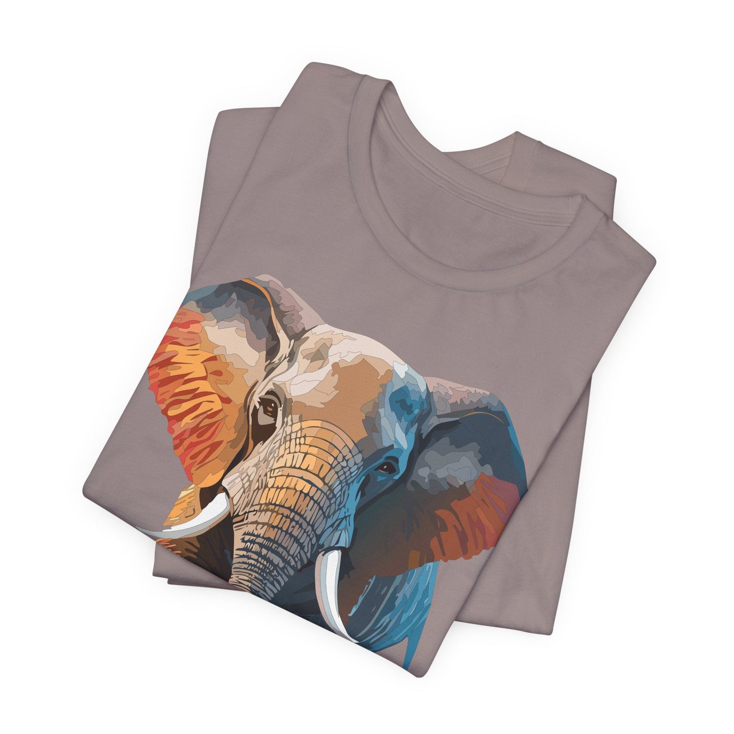 Unisex Animal Shirt With Animals Art Design Graphic Tee Short Sleeve Wild Animals