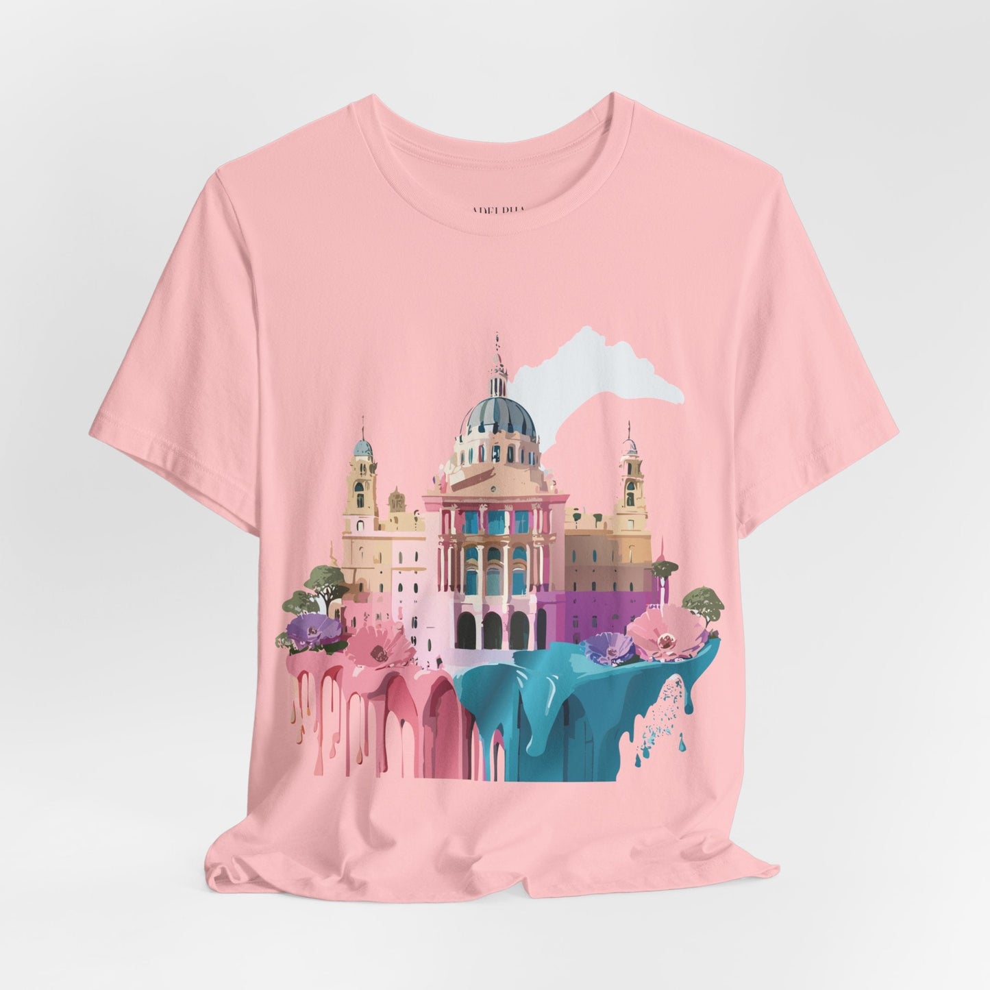 Madrid Tourist Shirt Graphic Tee Unisex Vintage Inspired Adelpha Art Design Tee Collection
