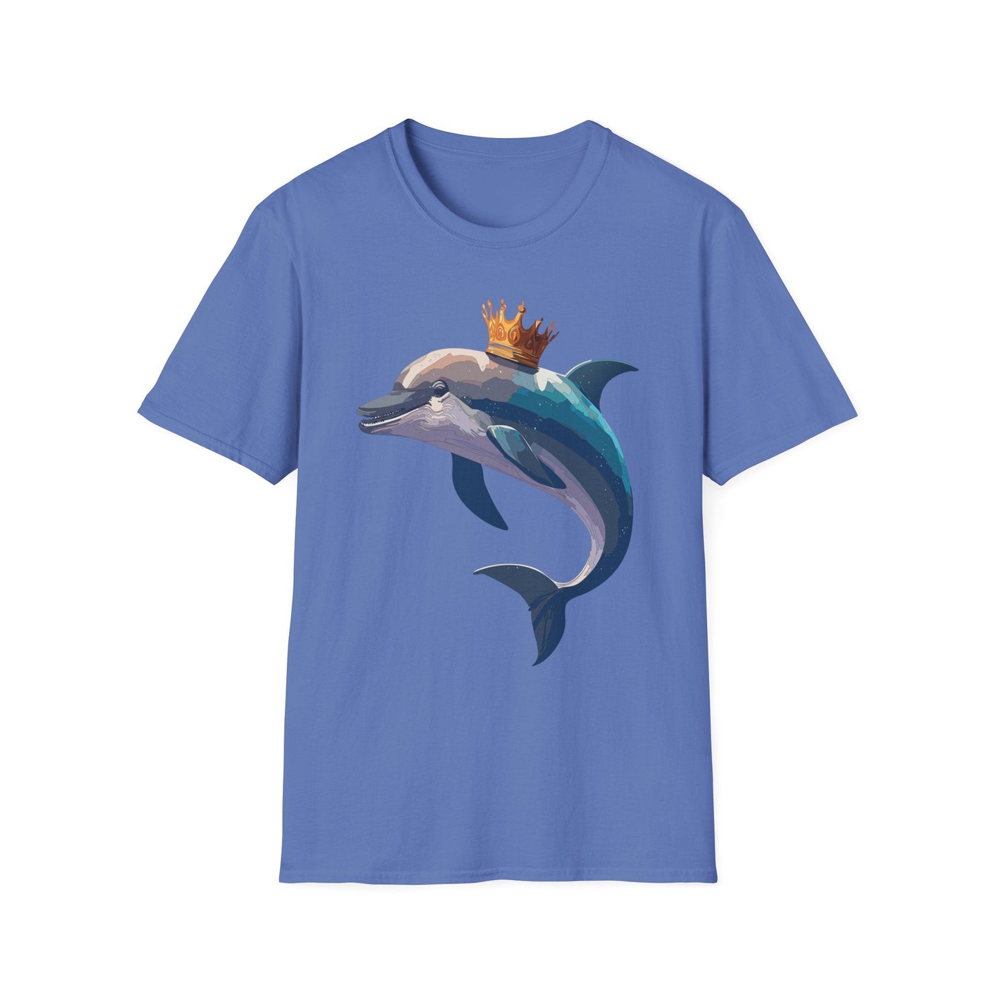 Dolphin Shirts Unisex Gildan Softstyle 64000 100 Percent Cotton Tee For Animal Lovers