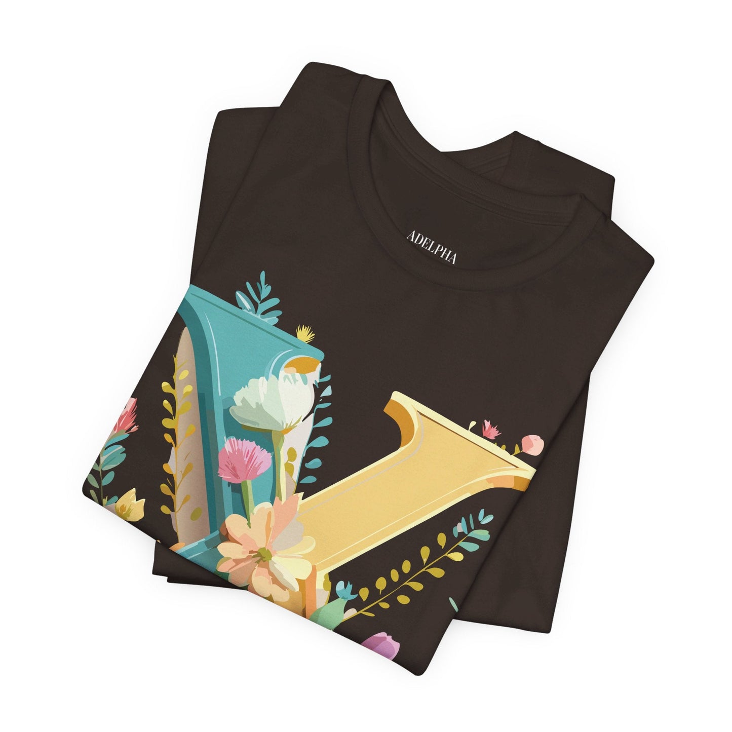 Letter X Shirt Unisex Graphic Tee Adelpha Vintage Inspired Artwork Short Sleeve Edition