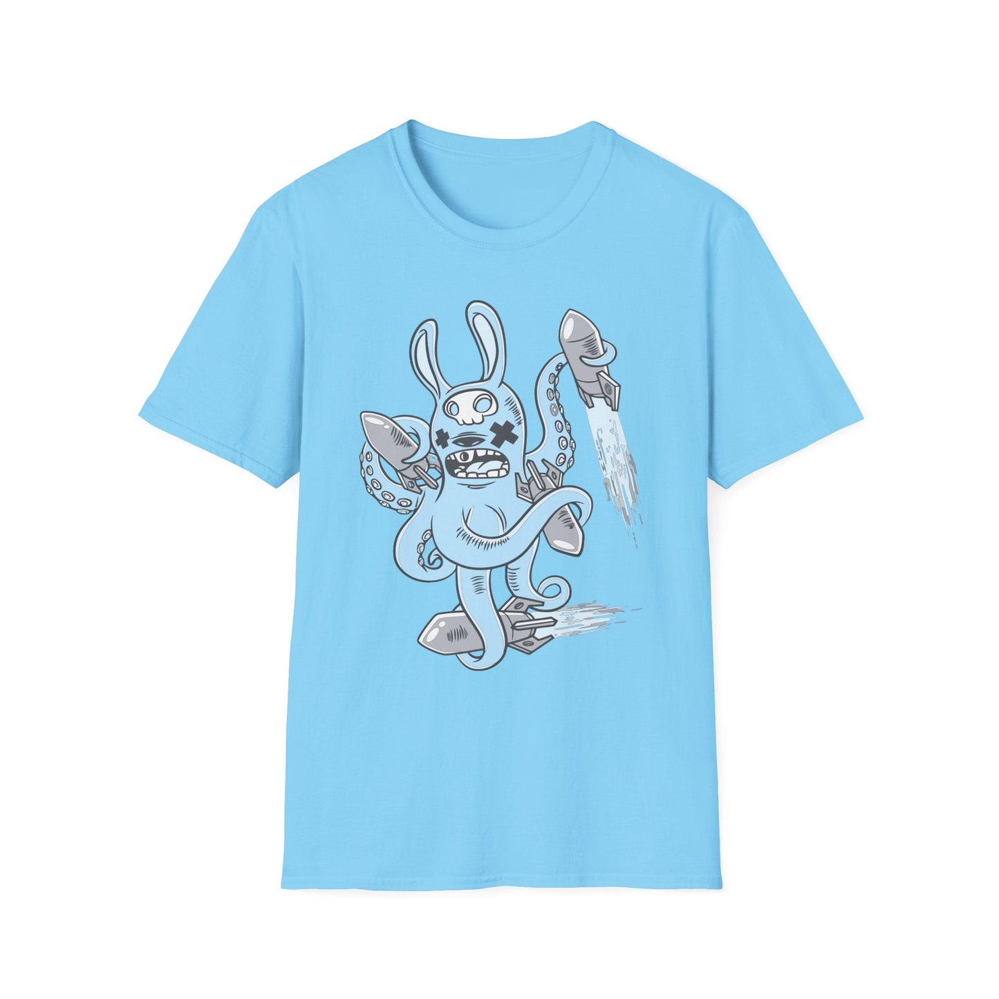 Cartoon T Shirt Unisex Animation Tee Funny Art Design Gildan Softstyle 64000 Premium Cotton