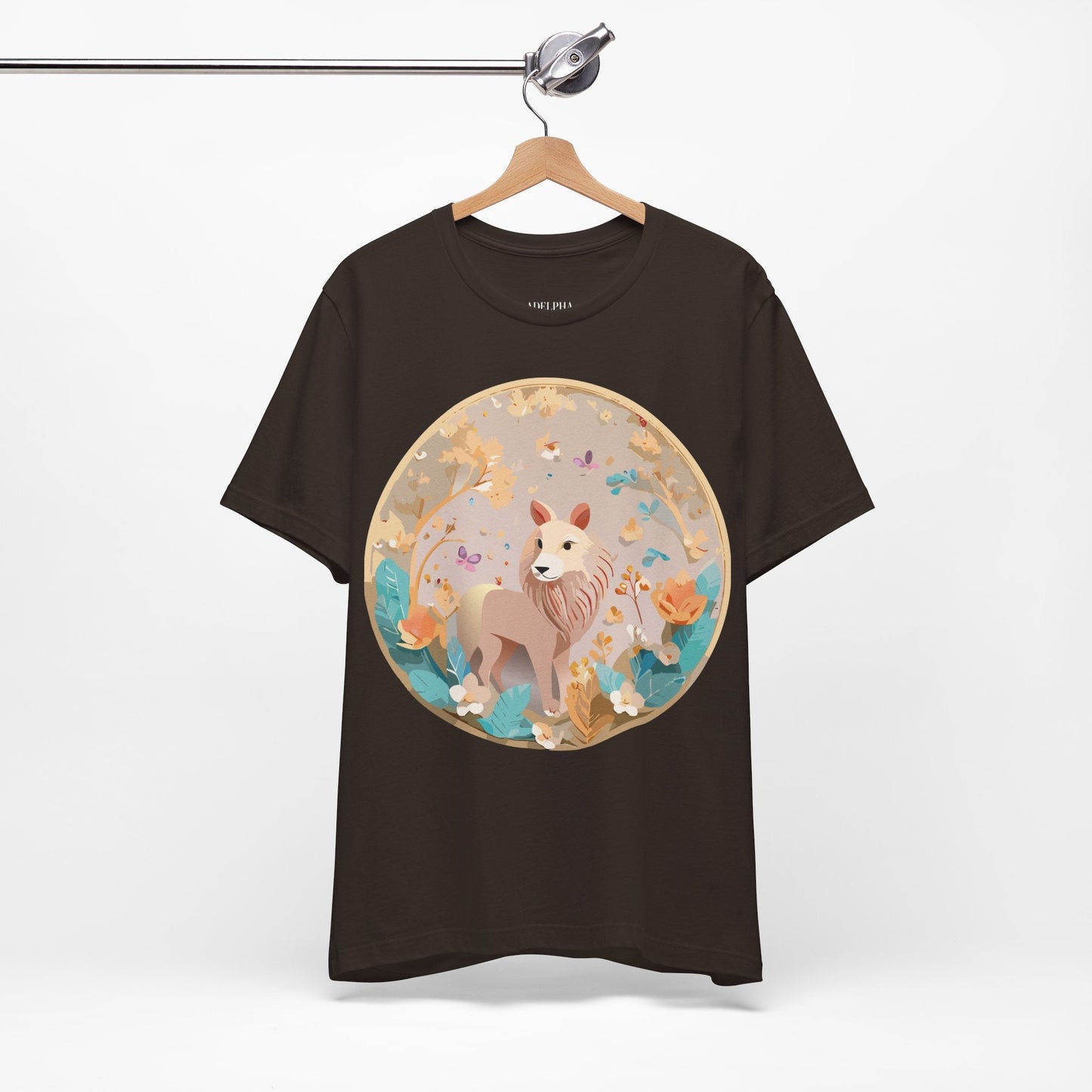 Unisex Graphic Tee With Original Vintage Inspired Art By Adelpha Premium Short Sleeve Casual Shirt
